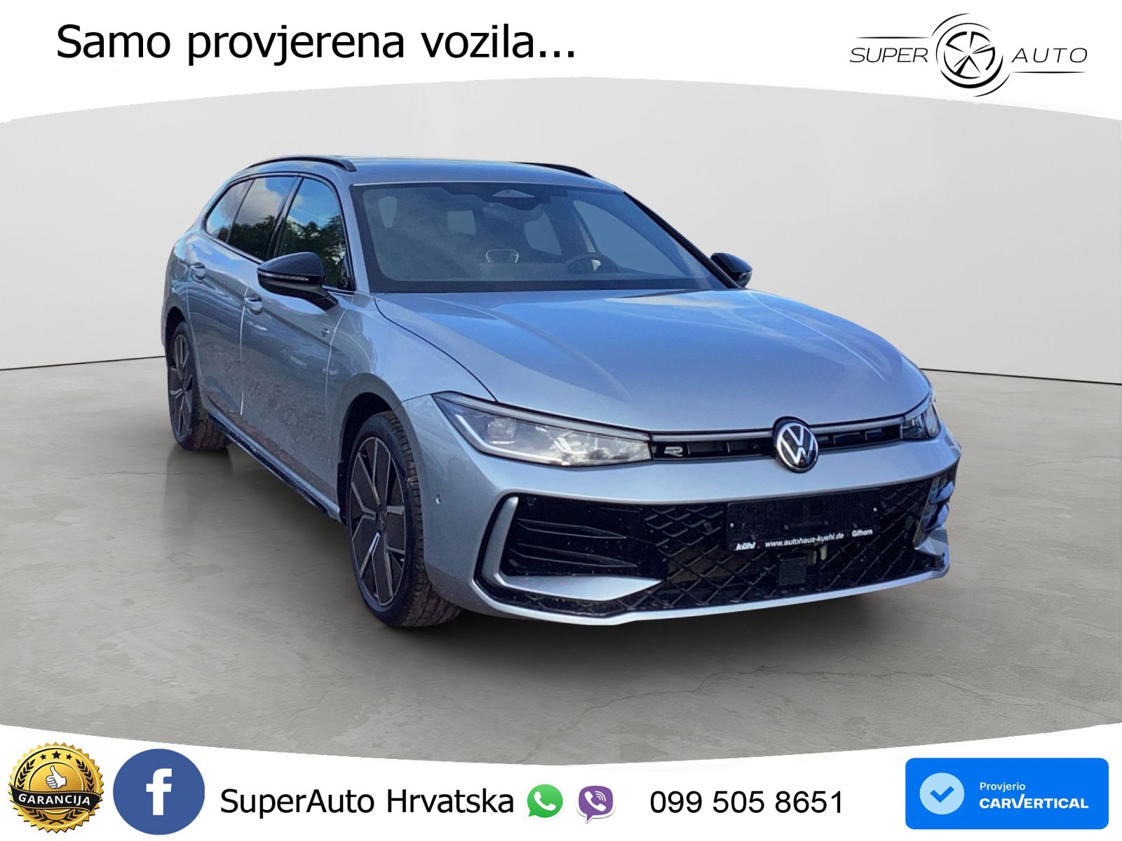 Volkswagen Passat Variant 1.5 TSI (272 KS) eHybrid DSG R-Line LED+GR SJED+ACC
