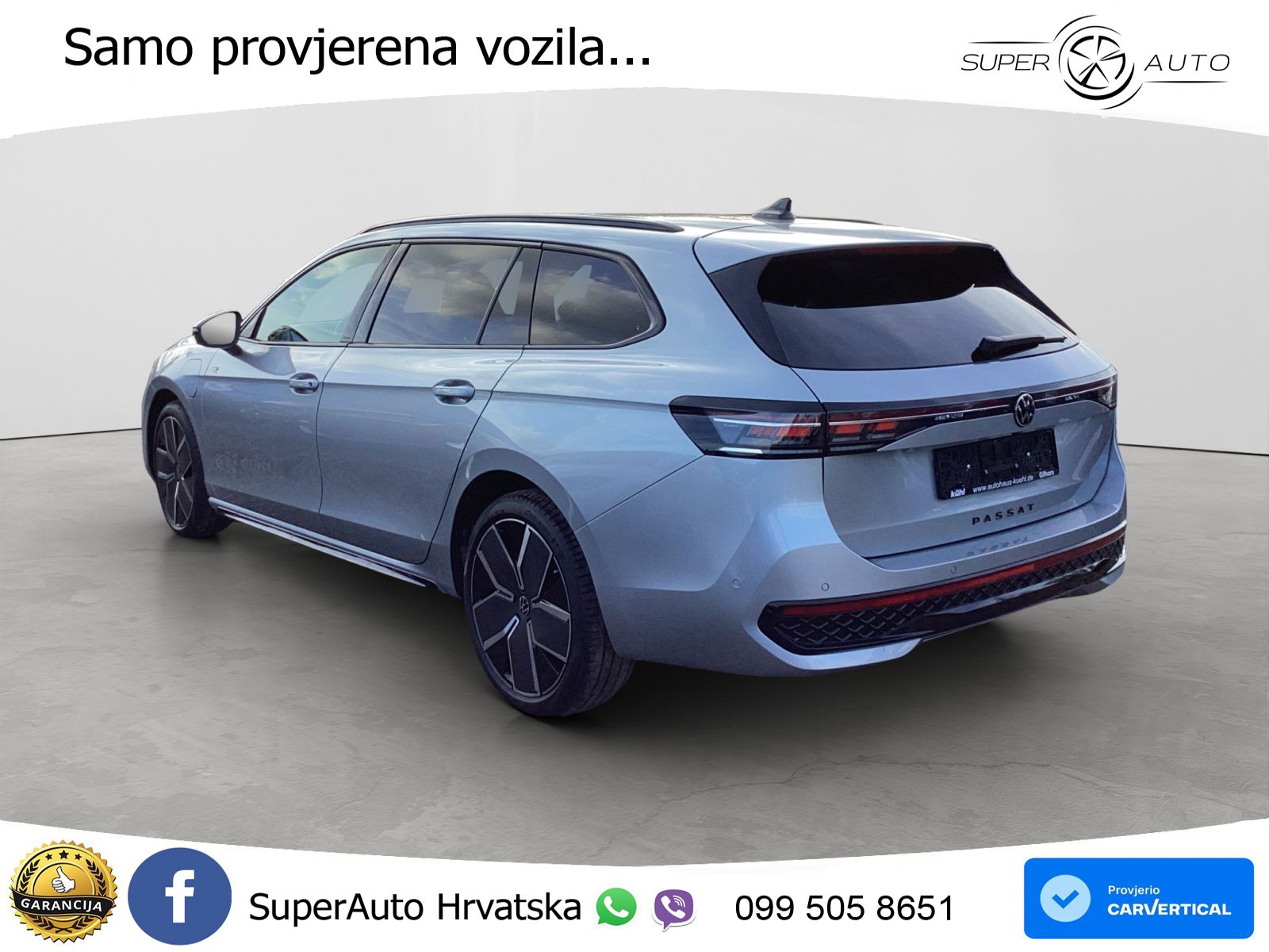 Volkswagen Passat Variant 1.5 TSI (272 KS) eHybrid DSG R-Line LED+GR SJED+ACC