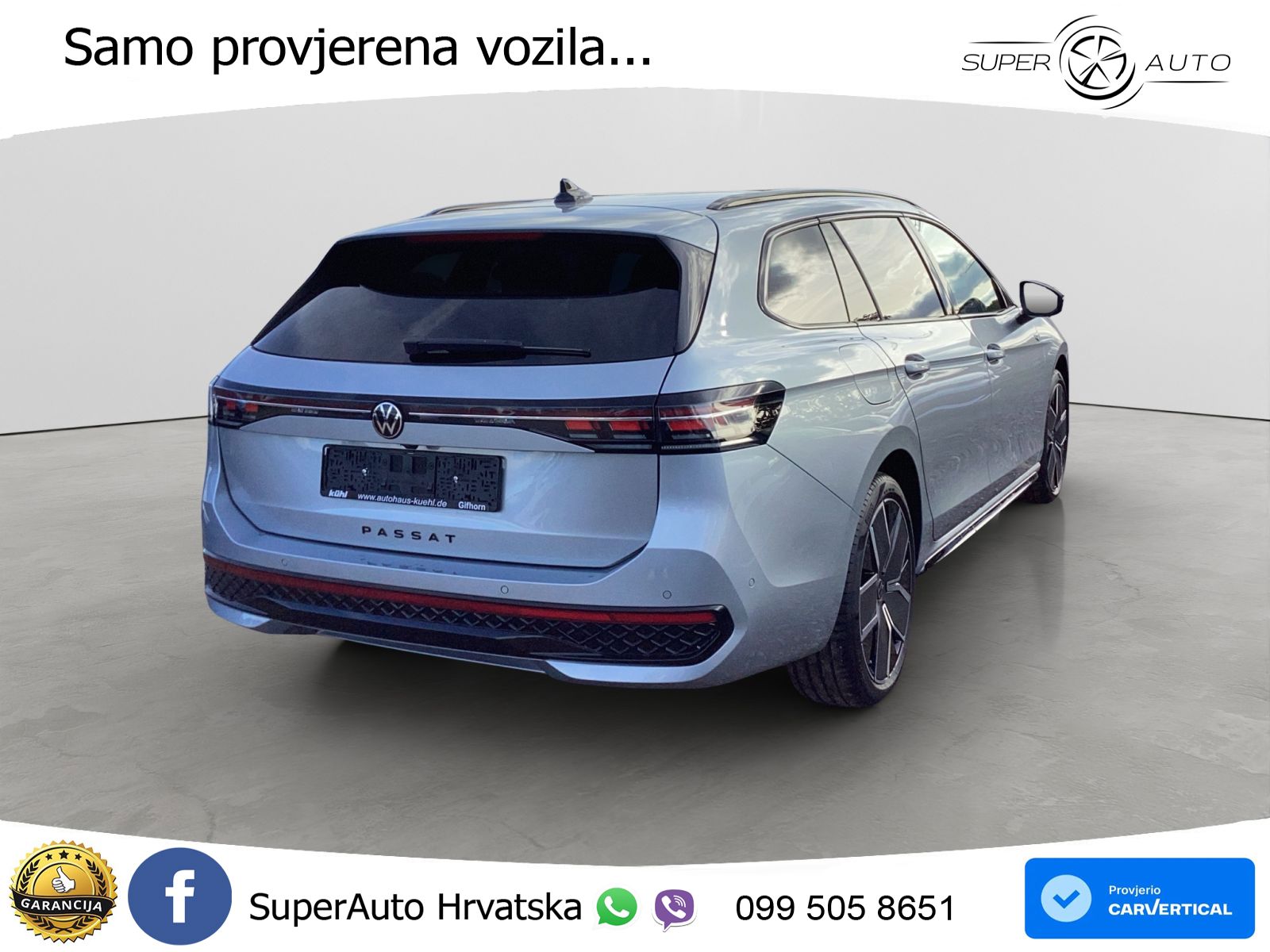 Volkswagen Passat Variant 1.5 TSI (272 KS) eHybrid DSG R-Line LED+GR SJED+ACC