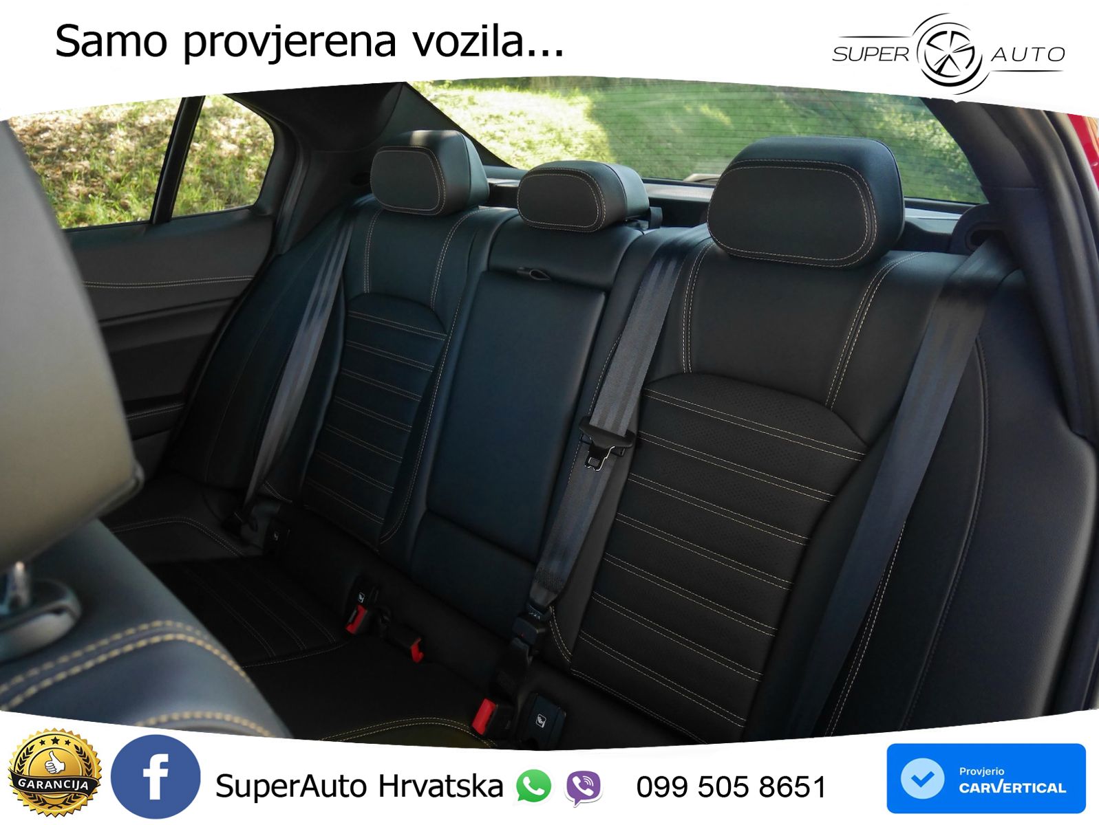 Alfa Romeo Giulia Quadrifoglio 2.9 V6 Bi-Turbo (520 KS) Automatic LED+GR SJED+ACC