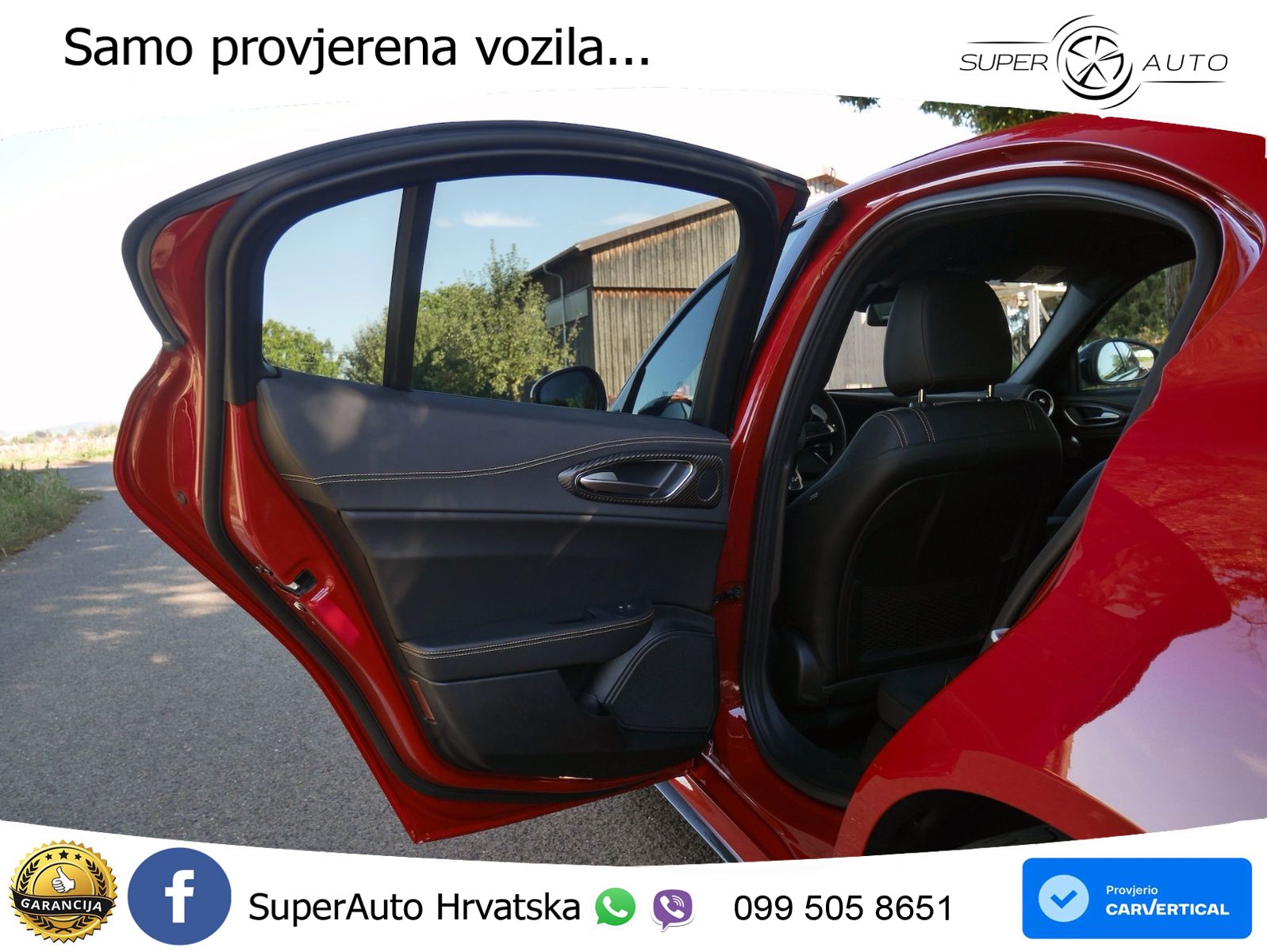 Alfa Romeo Giulia Quadrifoglio 2.9 V6 Bi-Turbo (520 KS) Automatic LED+GR SJED+ACC