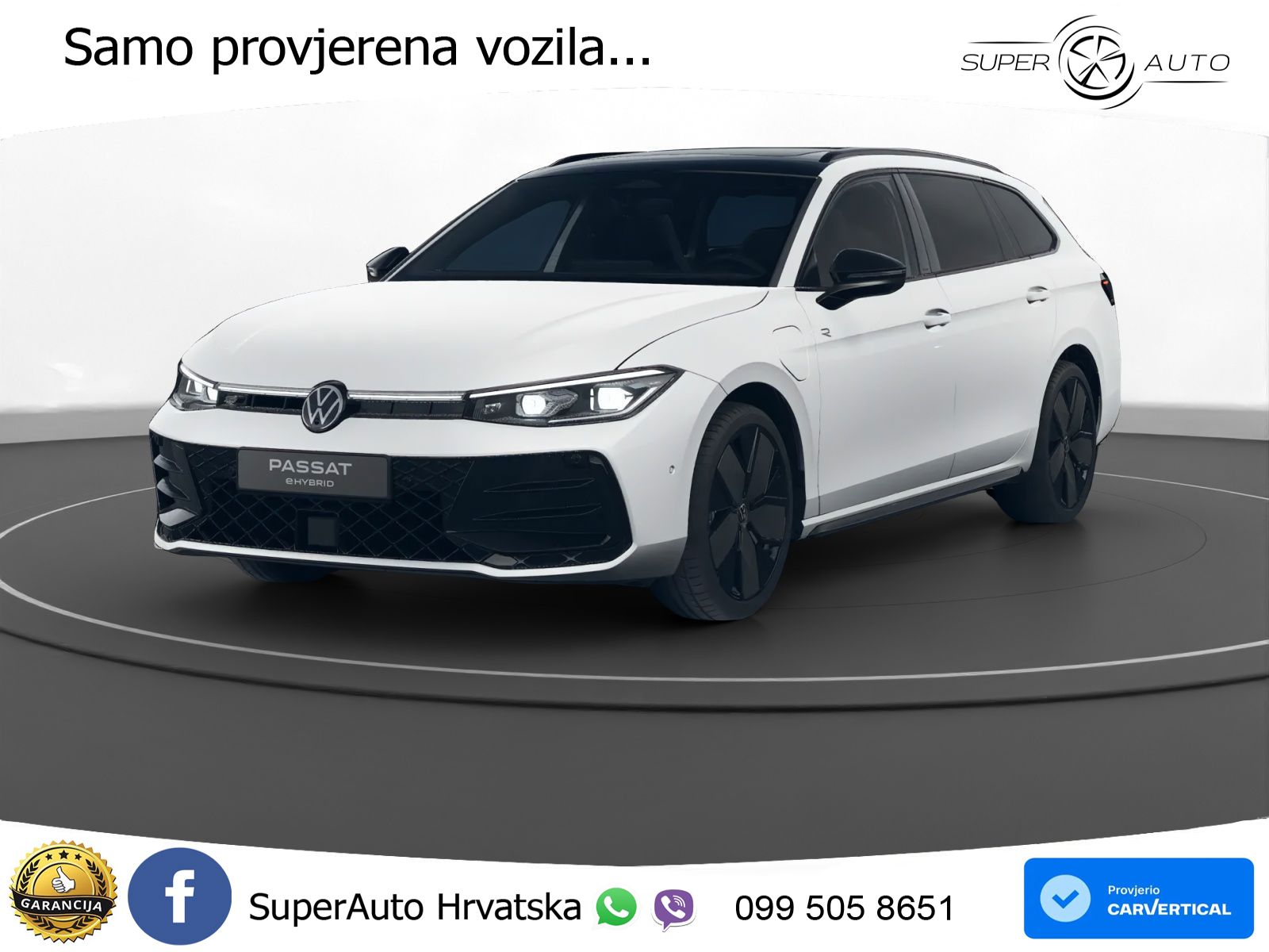 Volkswagen Passat Variant 1.5 TSI (204 KS) eHybrid DSG R-Line LED+GR SJED+ACC