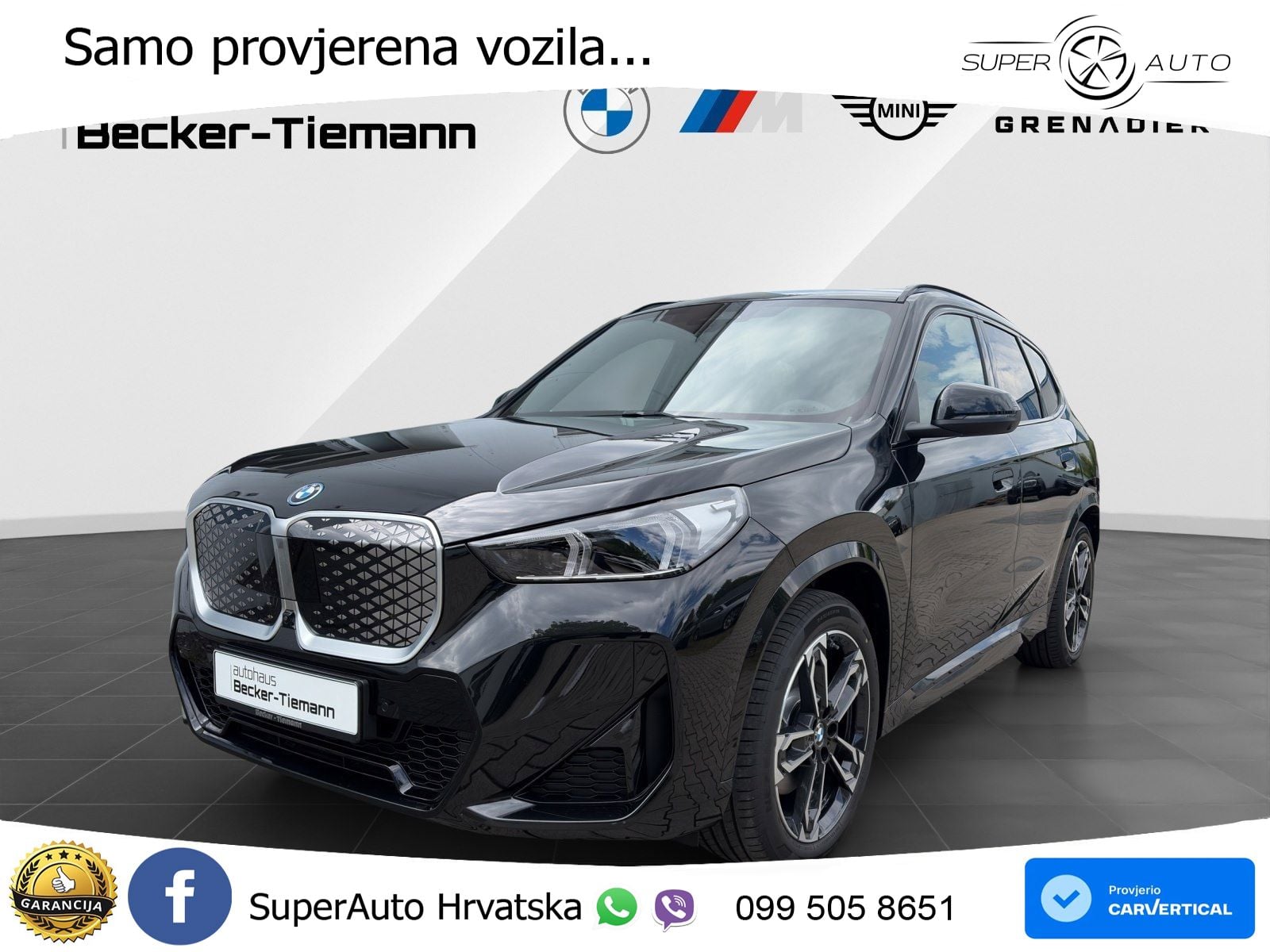BMW iX1 68 kWh (313 KS) xDrive30 M Sport LED+GR SJED+ACC