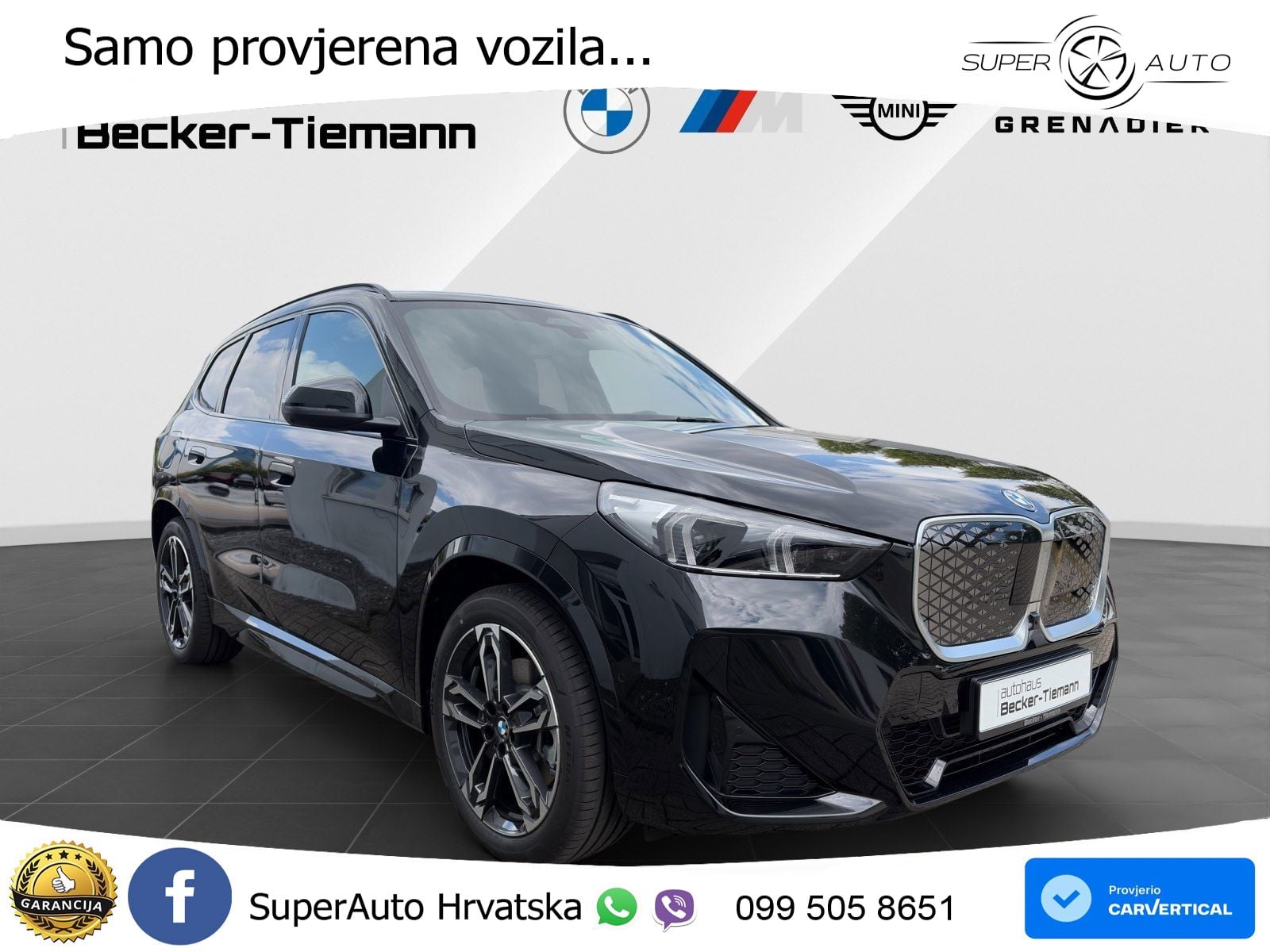 BMW iX1 68 kWh (313 KS) xDrive30 M Sport LED+GR SJED+ACC