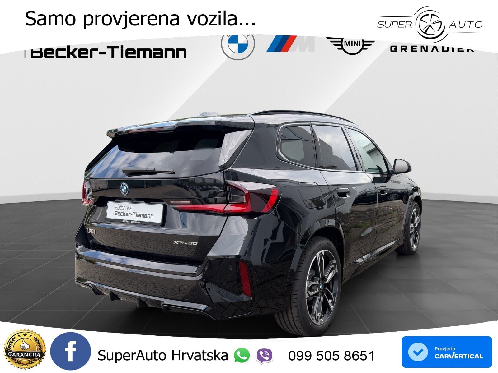 BMW iX1 68 kWh (313 KS) xDrive30 M Sport LED+GR SJED+ACC