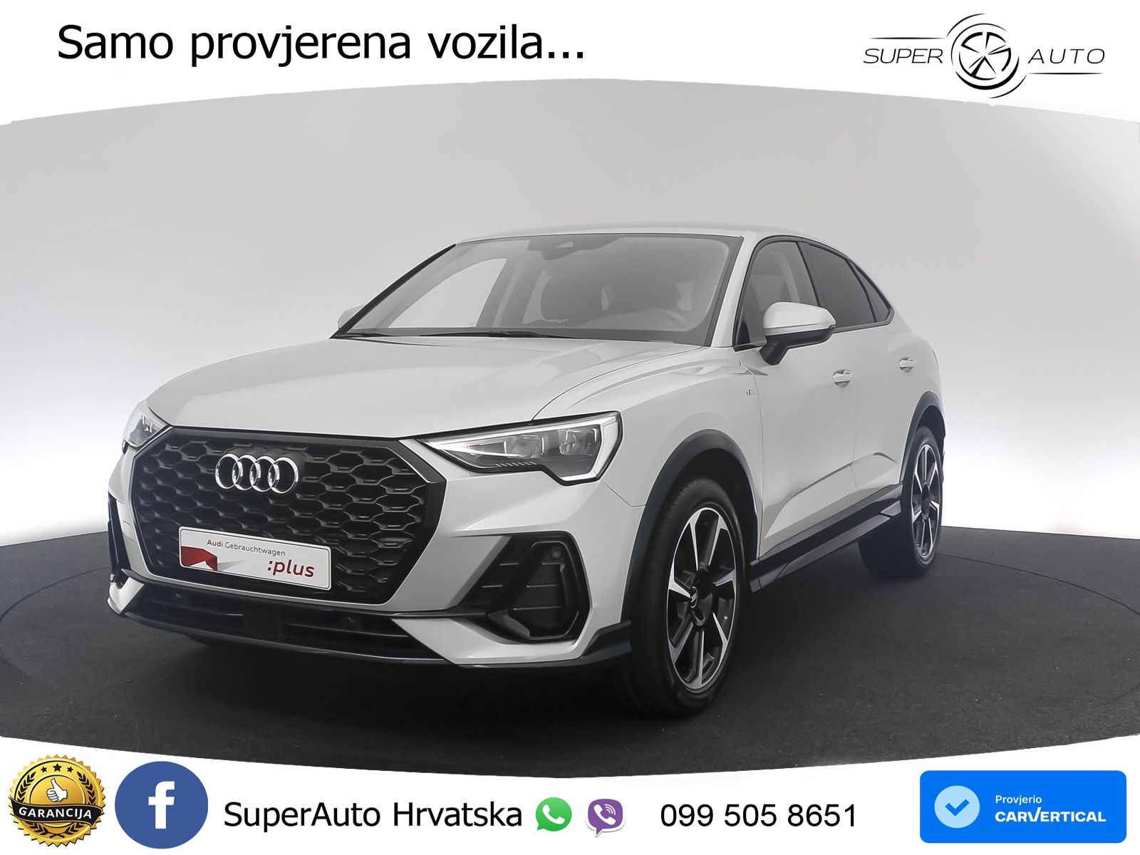 Audi Q3 II Sportback 35 TFSI (150 KS) S tronic S line