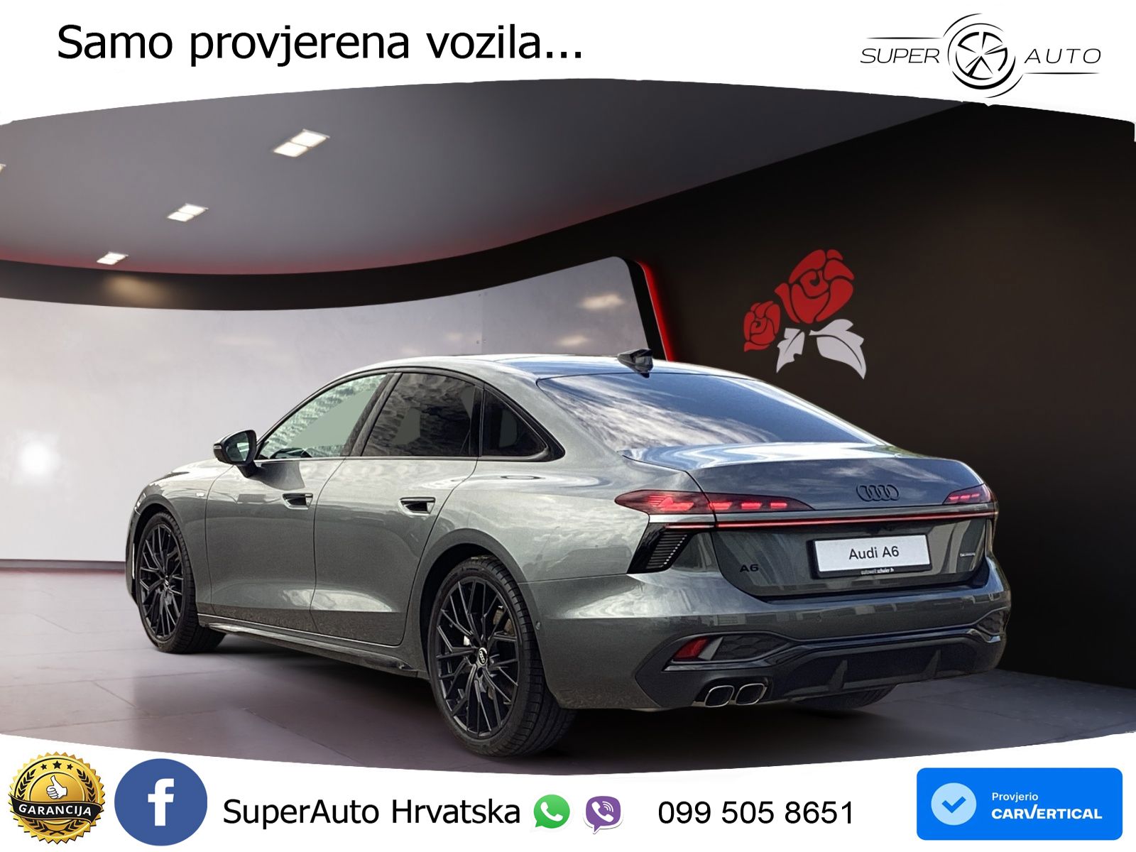 Audi A6 2.0 TDI (204 KS) quattro S tronic LED+GR SJED+ACC