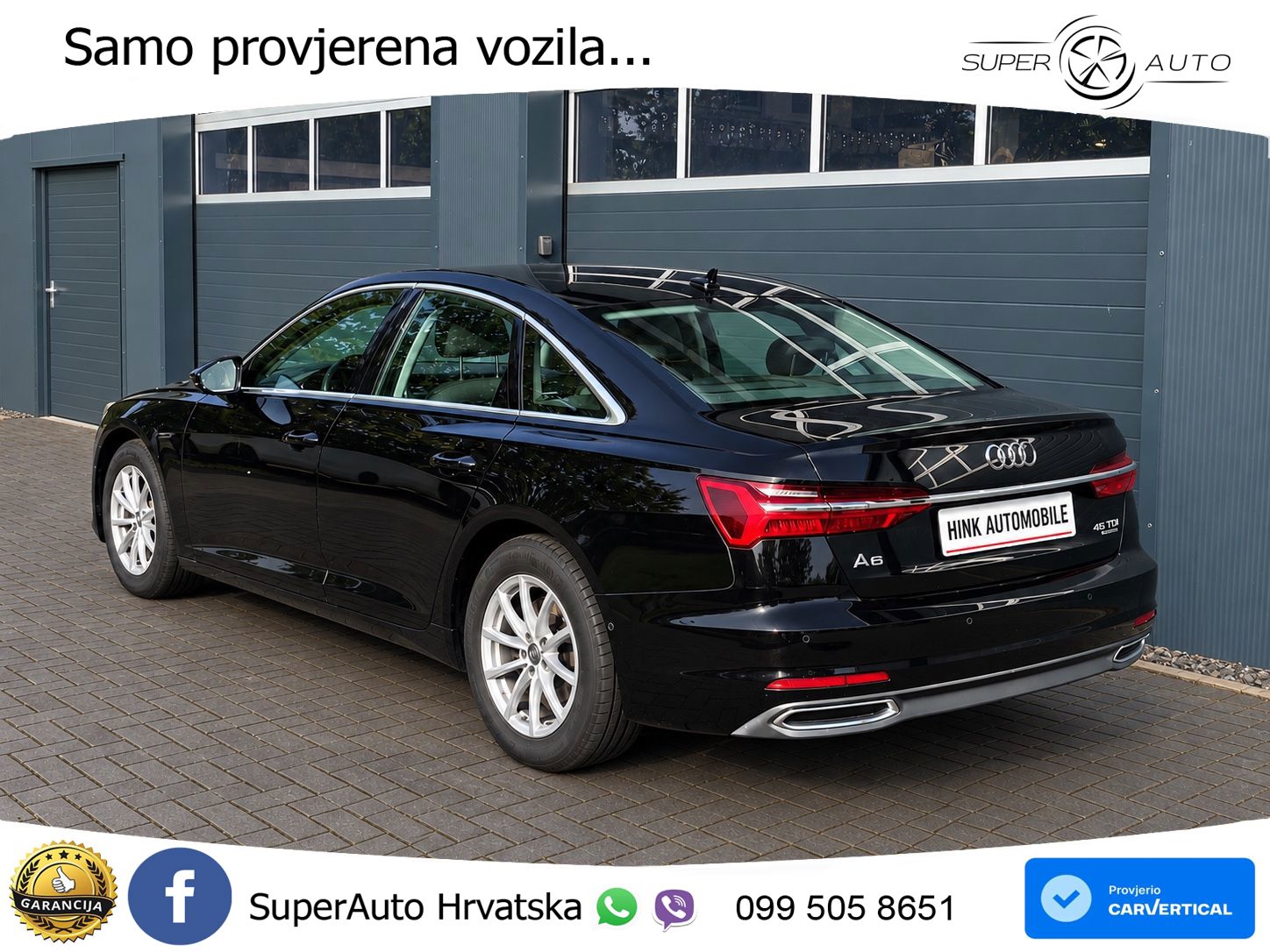 Audi A6 45 TDI V6 (231 KS) quattro Tiptronic LED+ACC