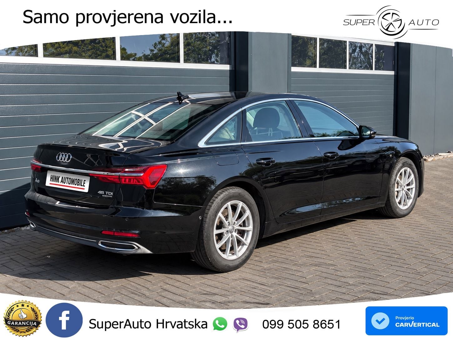 Audi A6 45 TDI V6 (231 KS) quattro Tiptronic LED+ACC