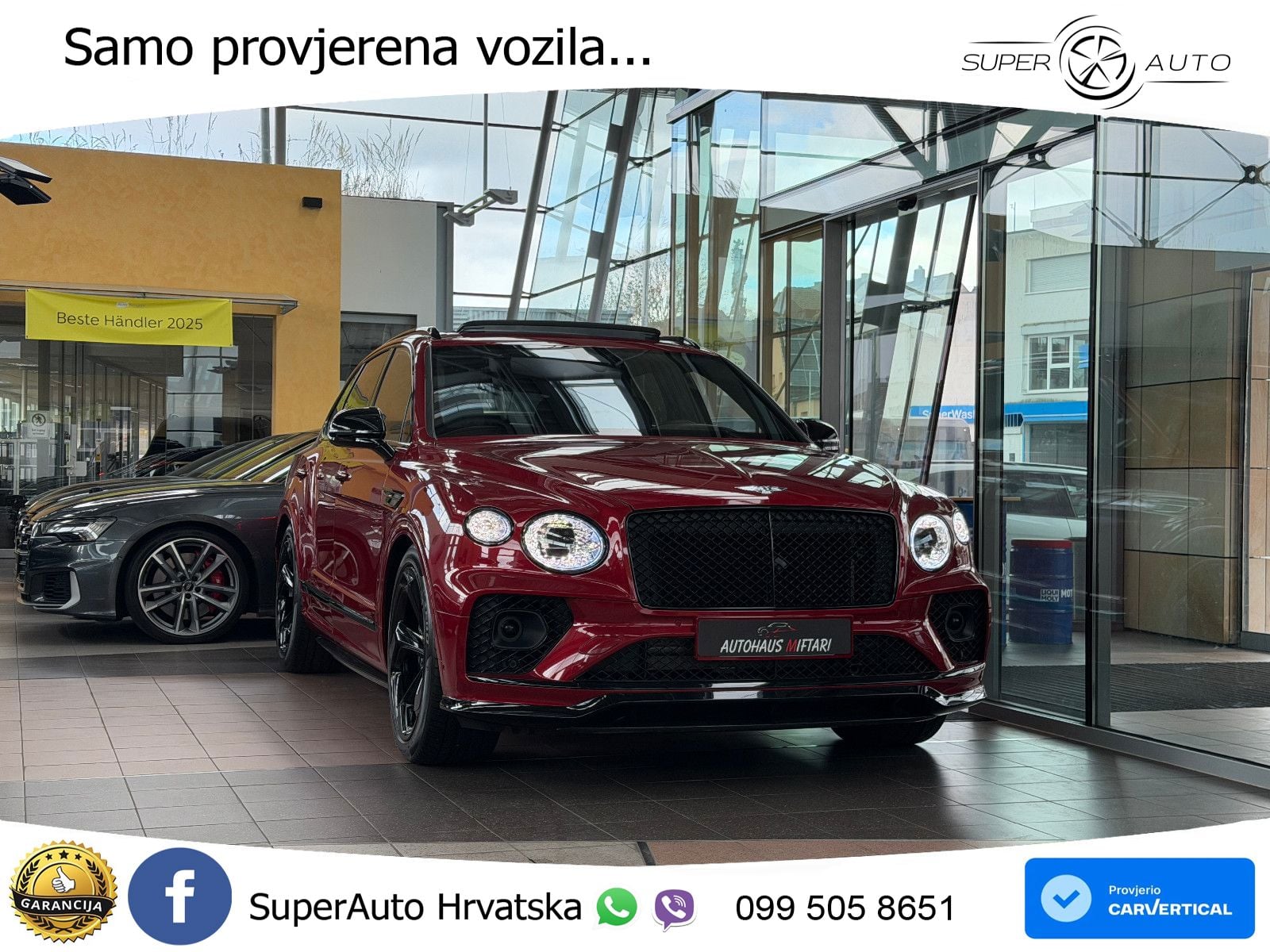 Bentley Bentayga EWB 4.0 V8 (550 KS) 4WD Automatic ACC+HEAD+4xGR SJED+360+PANO