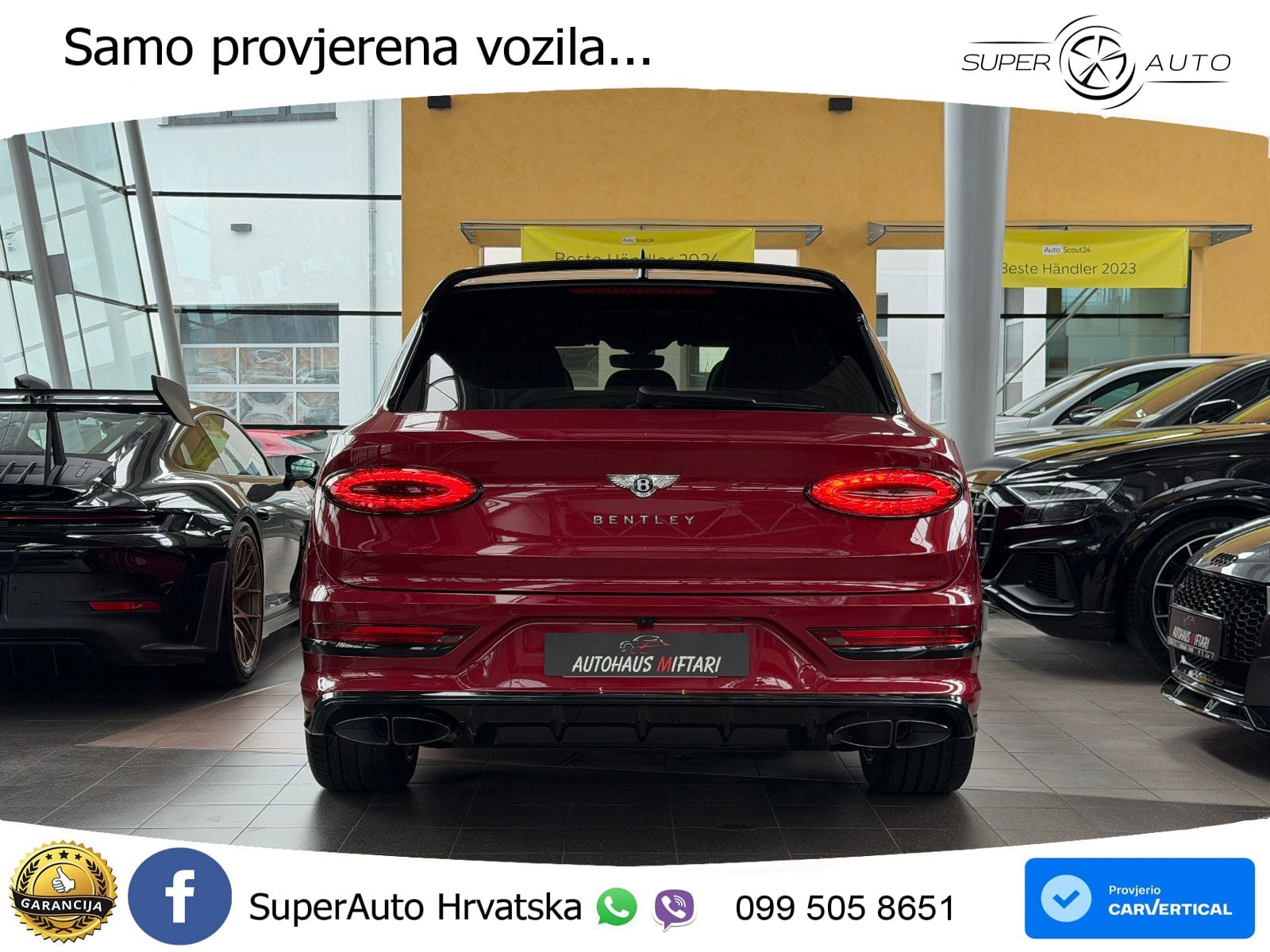 Bentley Bentayga EWB 4.0 V8 (550 KS) 4WD Automatic ACC+HEAD+4xGR SJED+360+PANO