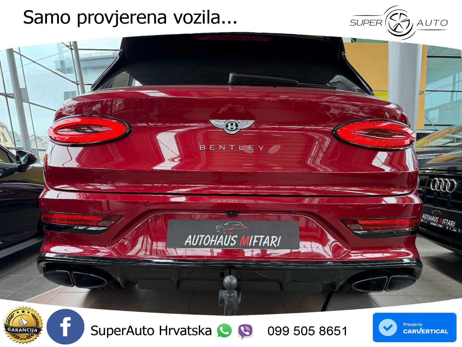 Bentley Bentayga EWB 4.0 V8 (550 KS) 4WD Automatic ACC+HEAD+4xGR SJED+360+PANO