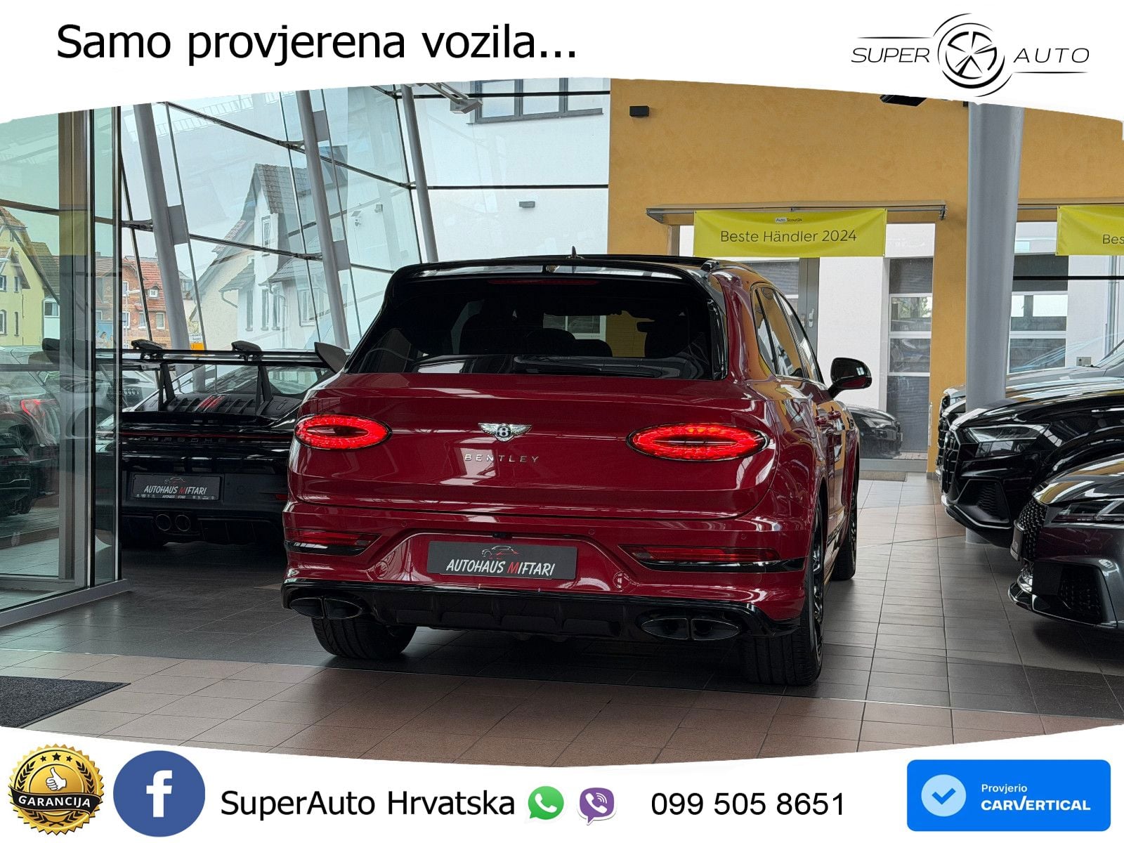 Bentley Bentayga EWB 4.0 V8 (550 KS) 4WD Automatic ACC+HEAD+4xGR SJED+360+PANO