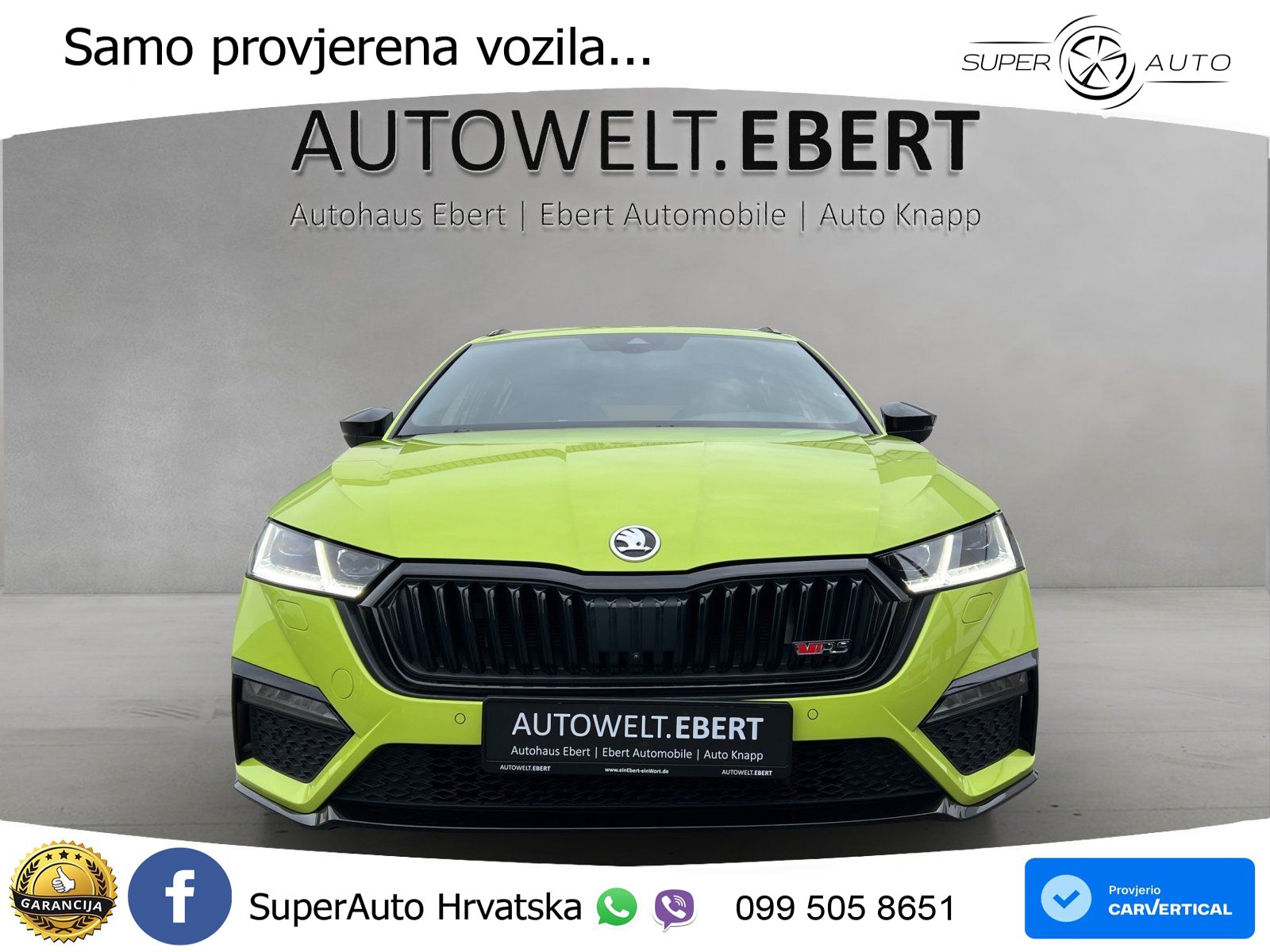 Škoda Octavia Combi RS 2.0 TDI (200 KS) 4x4 DSG