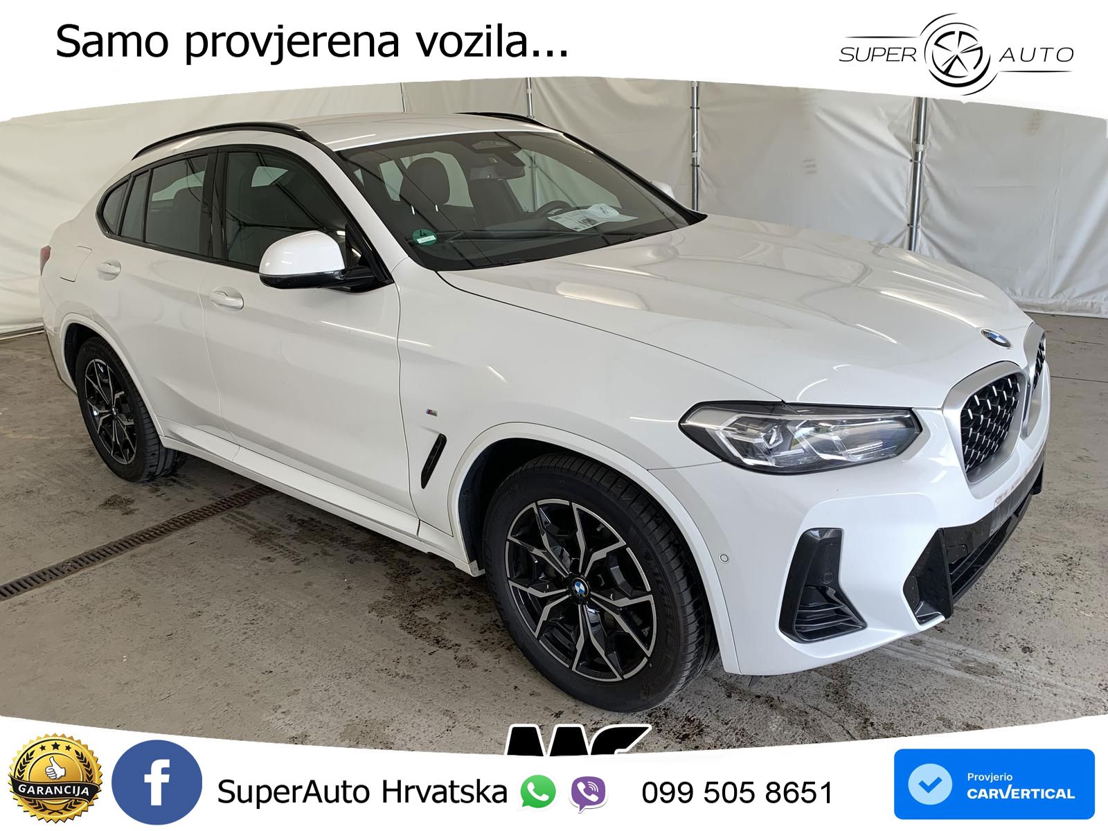 BMW X4 30d (286 KS) xDrive Steptronic M Sport LED+GR SJED+ACC