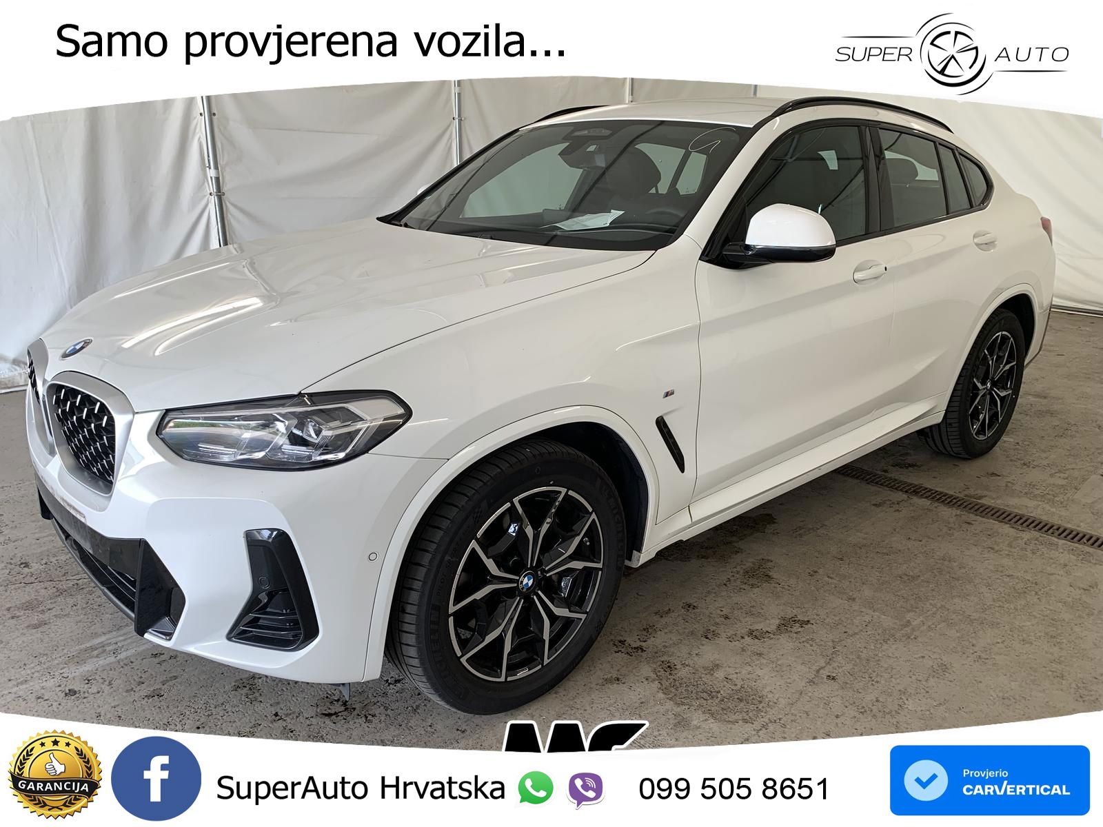 BMW X4 30d (286 KS) xDrive Steptronic M Sport LED+GR SJED+ACC