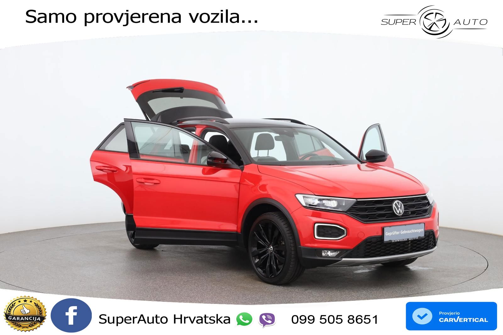 Volkswagen T-Roc I 1.5 TSI (150 KS) DSG LED+GR SJED+ACC