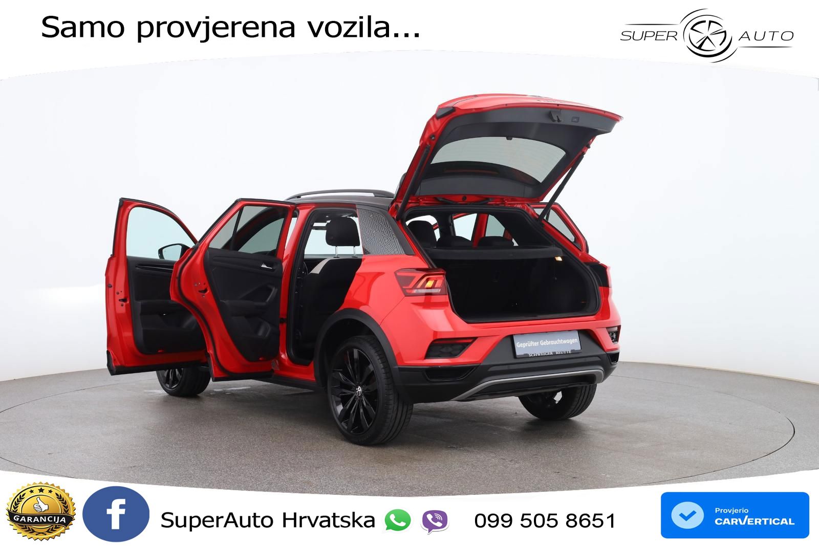 Volkswagen T-Roc I 1.5 TSI (150 KS) DSG LED+GR SJED+ACC