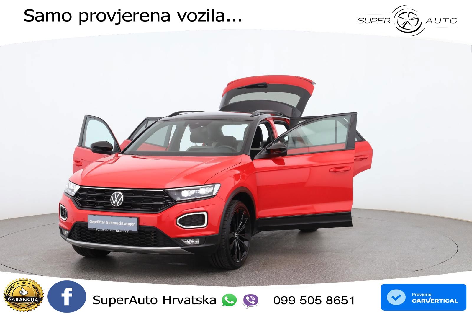 Volkswagen T-Roc I 1.5 TSI (150 KS) DSG LED+GR SJED+ACC