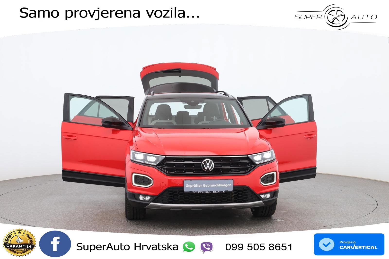 Volkswagen T-Roc I 1.5 TSI (150 KS) DSG LED+GR SJED+ACC