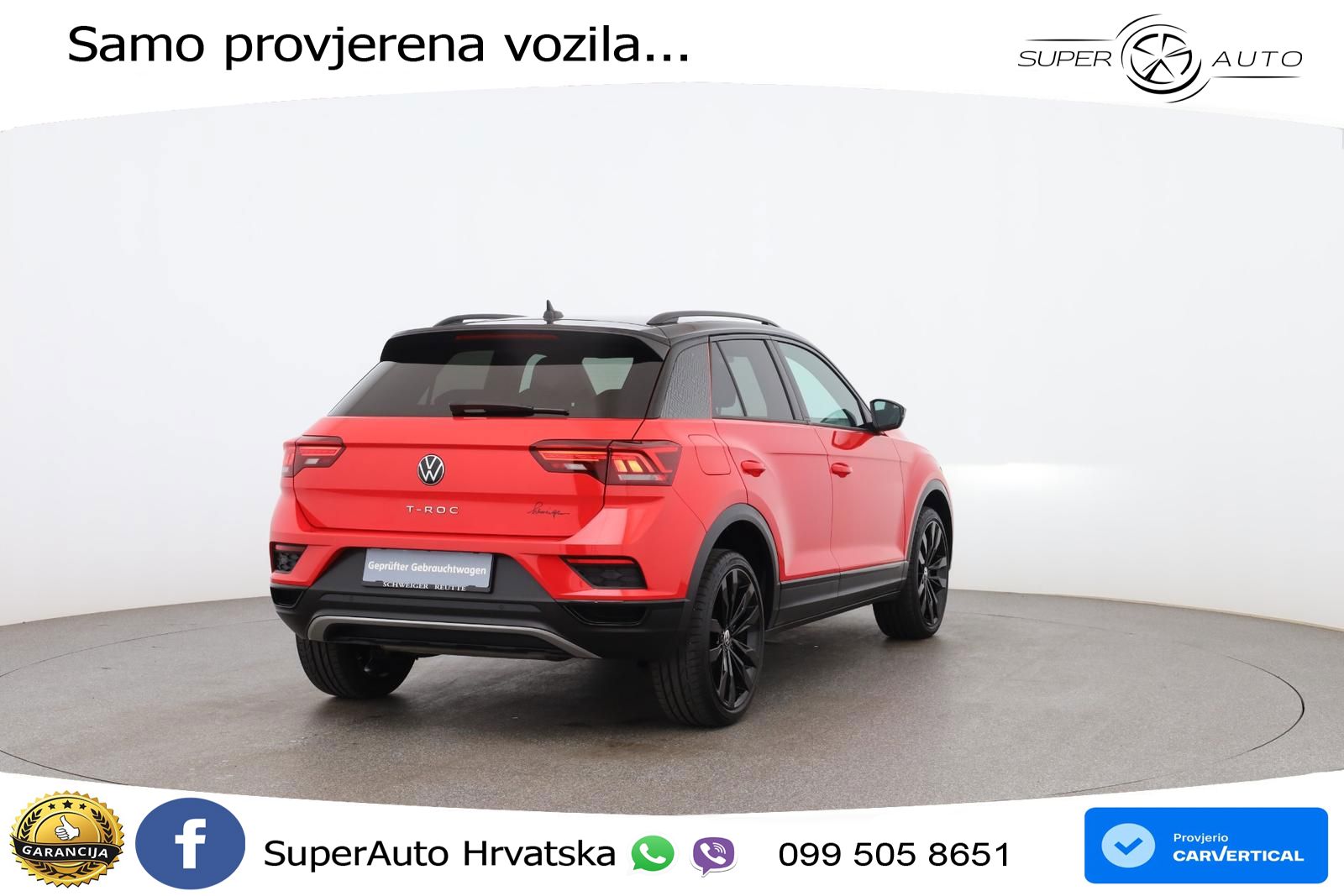 Volkswagen T-Roc I 1.5 TSI (150 KS) DSG LED+GR SJED+ACC