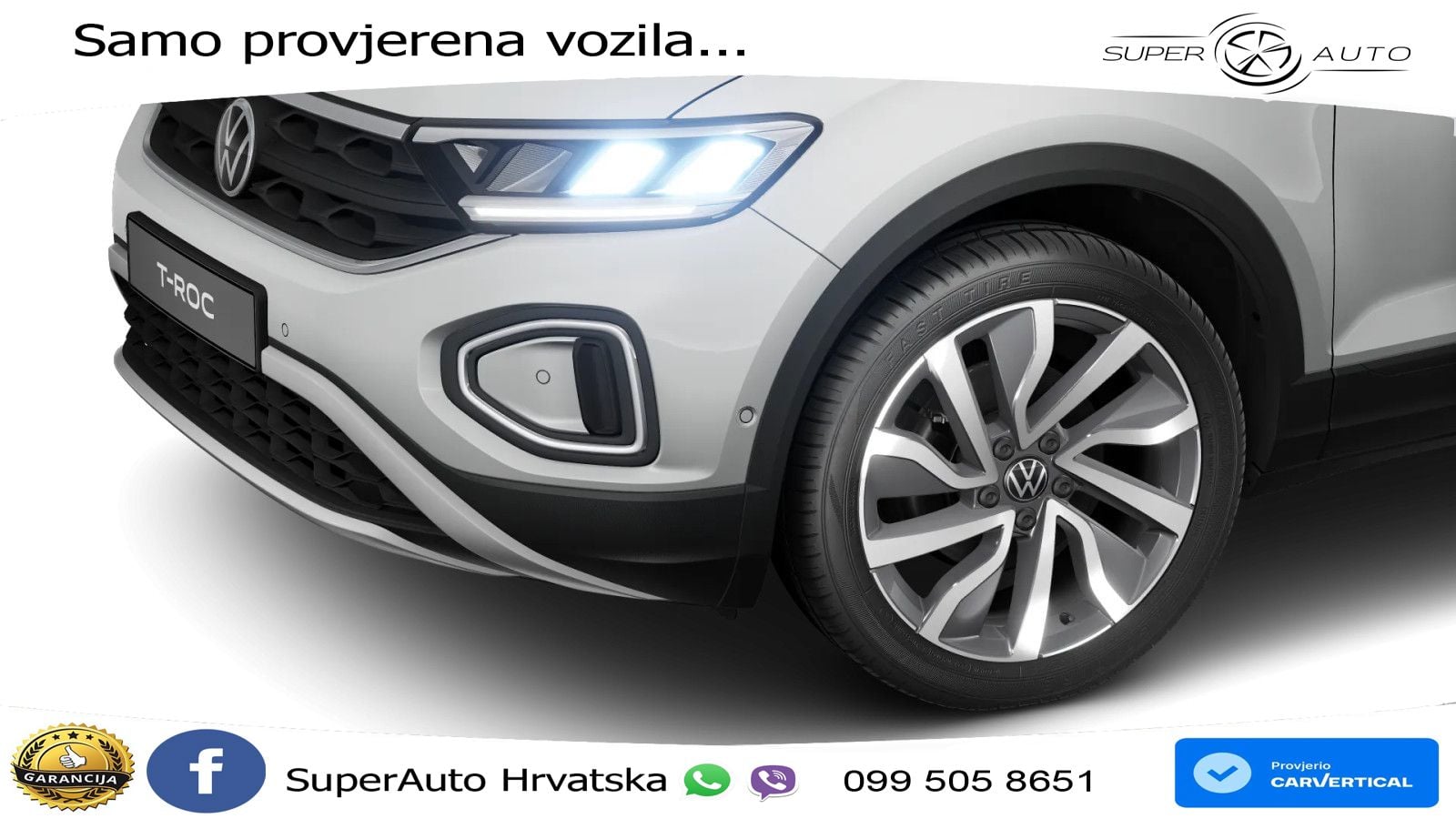 Volkswagen T-Roc 1.5 TSI (150 KS) DSG LED+GR SJED+ACC