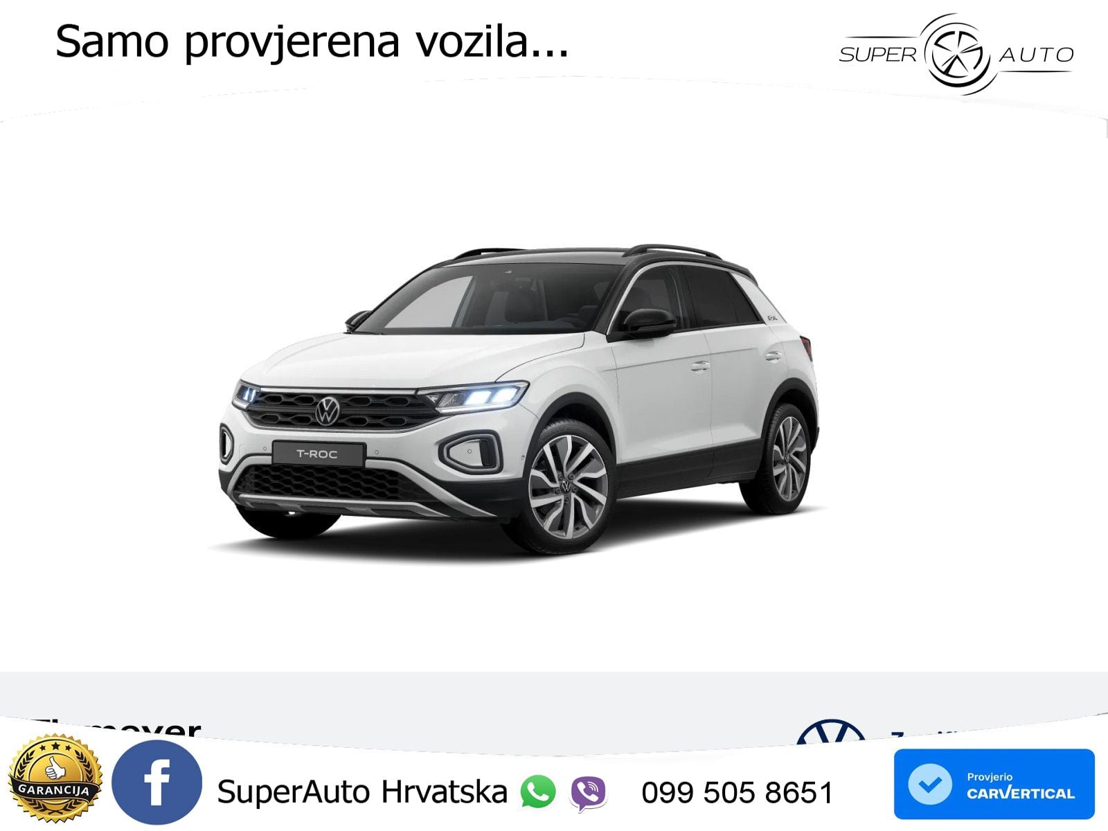 Volkswagen T-Roc 1.5 TSI (150 KS) DSG LED+GR SJED+ACC
