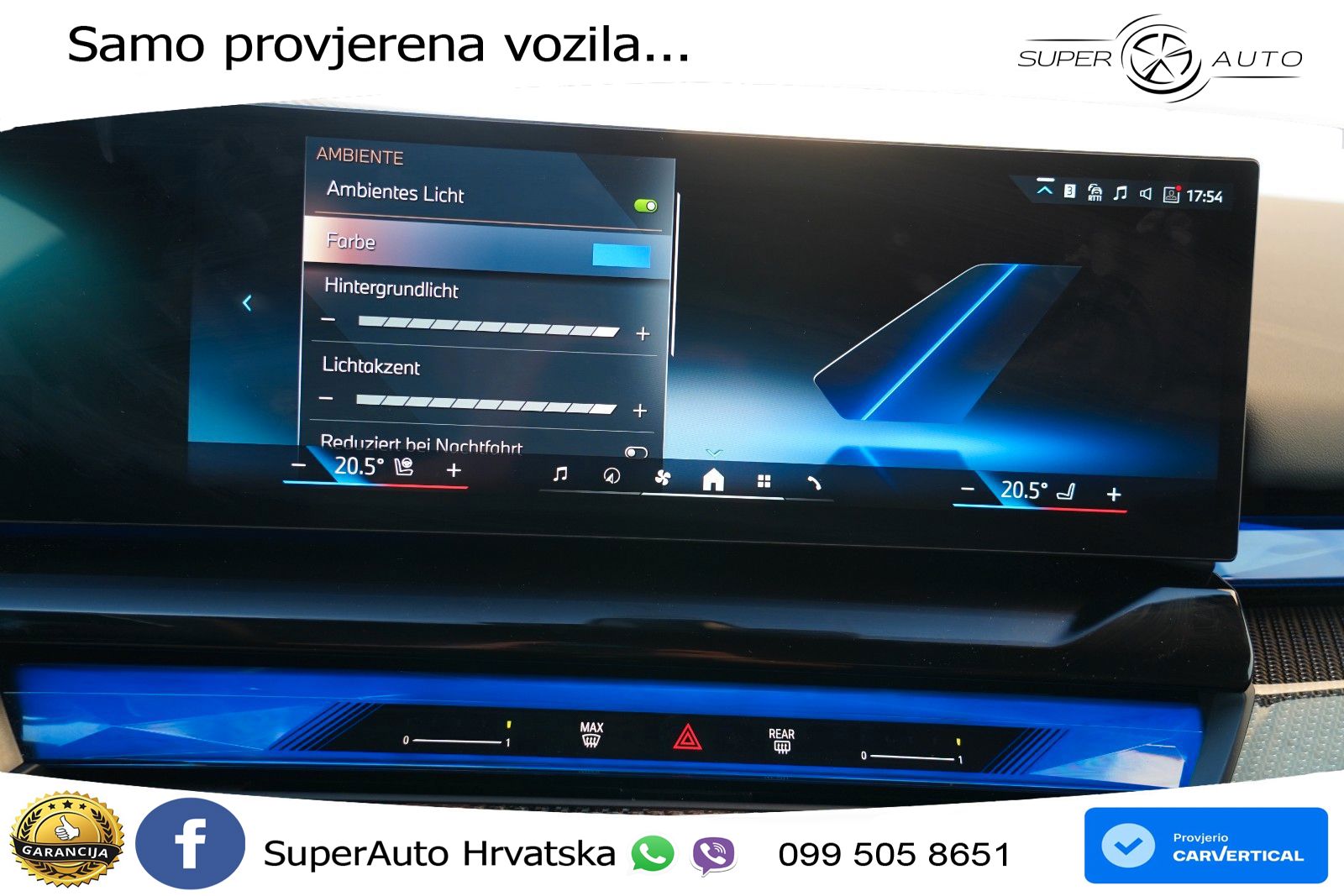 BMW 520d (197 KS) Steptronic M Sport LED+GR SJED+ACC