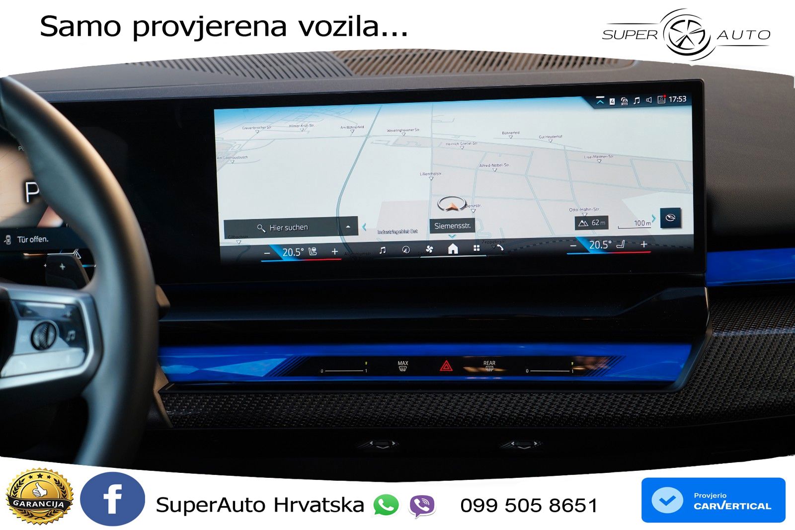 BMW 520d (197 KS) Steptronic M Sport LED+GR SJED+ACC