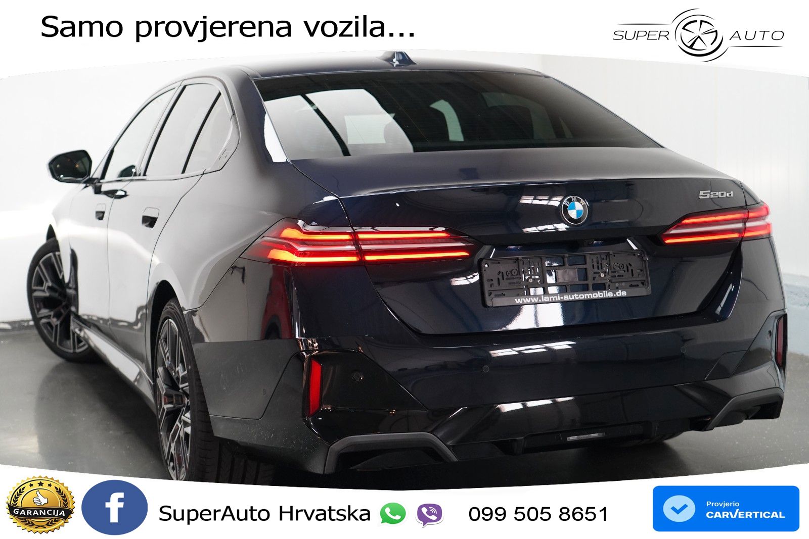 BMW 520d (197 KS) Steptronic M Sport LED+GR SJED+ACC