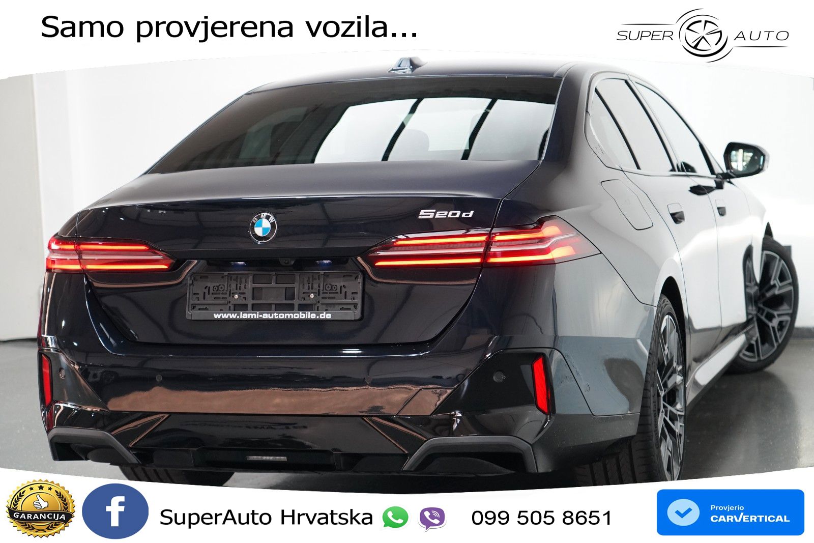 BMW 520d (197 KS) Steptronic M Sport LED+GR SJED+ACC