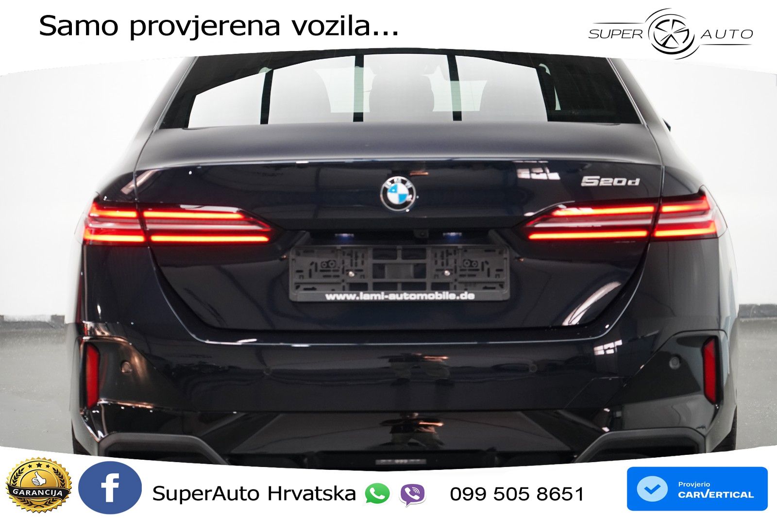 BMW 520d (197 KS) Steptronic M Sport LED+GR SJED+ACC