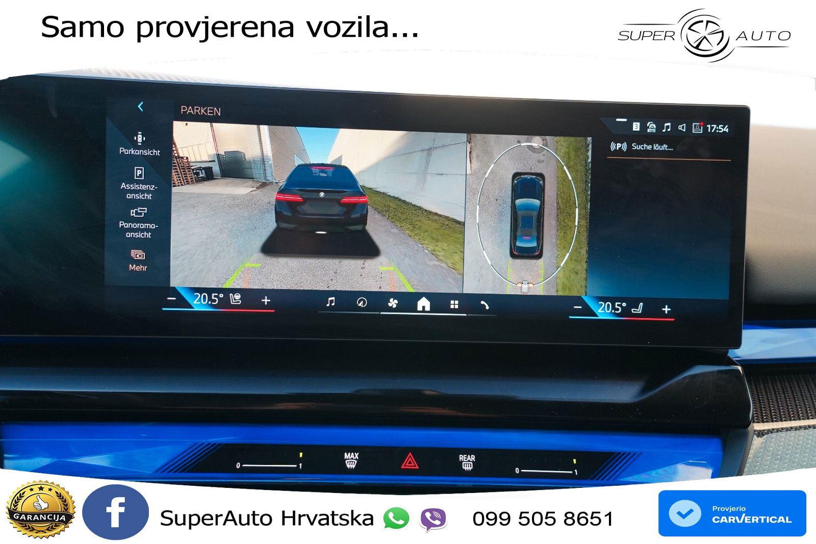 BMW 520d (197 KS) Steptronic M Sport LED+GR SJED+ACC