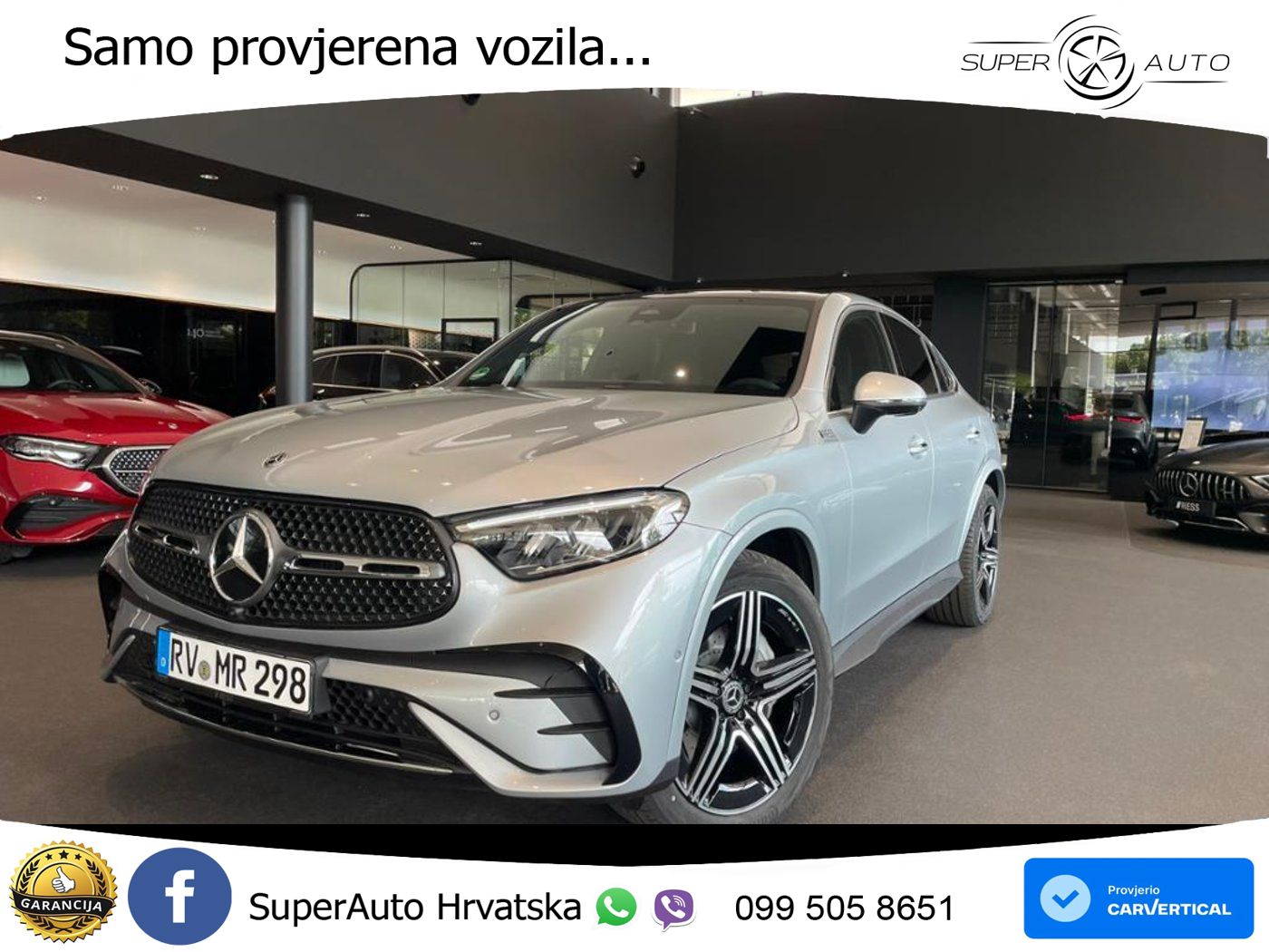 Mercedes GLC Coupe 200 (204 KS) 4MATIC 9G-TRONIC AMG ACC+GR SJED+360+PANO