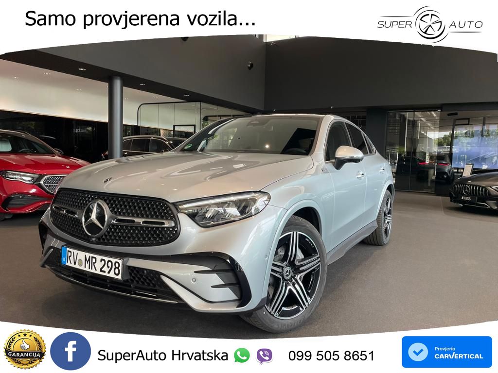 Mercedes GLC Coupe 200 (204 KS) 4MATIC 9G-TRONIC AMG ACC+GR SJED+360+PANO