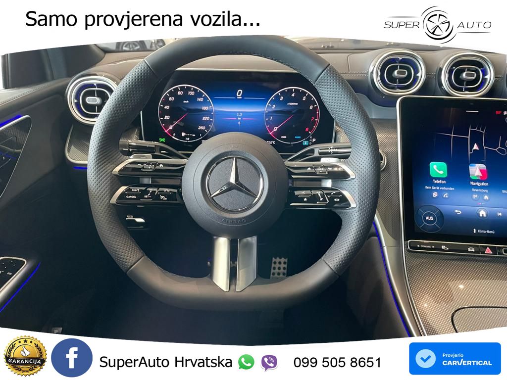 Mercedes GLC Coupe 200 (204 KS) 4MATIC 9G-TRONIC AMG ACC+GR SJED+360+PANO