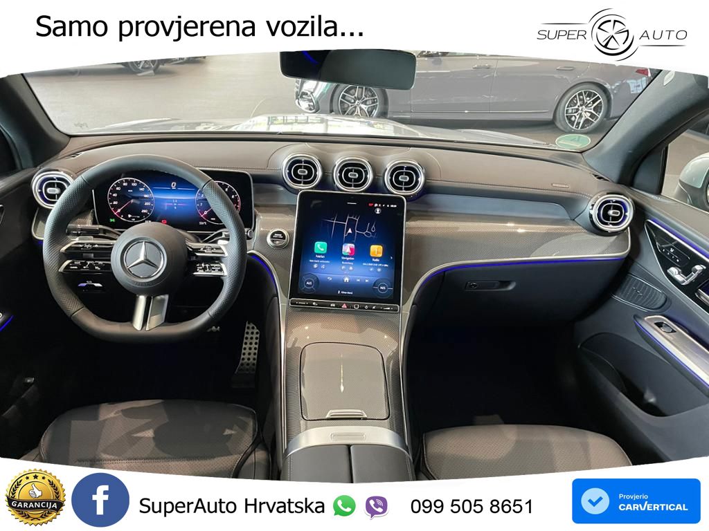 Mercedes GLC Coupe 200 (204 KS) 4MATIC 9G-TRONIC AMG ACC+GR SJED+360+PANO