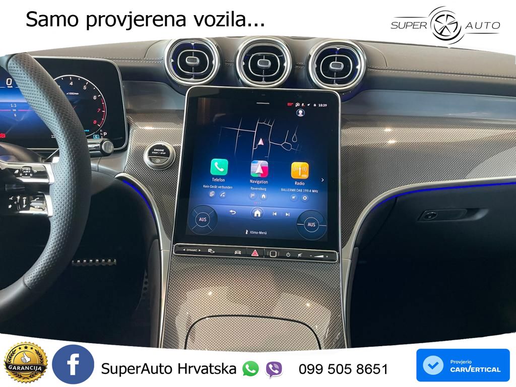 Mercedes GLC Coupe 200 (204 KS) 4MATIC 9G-TRONIC AMG ACC+GR SJED+360+PANO