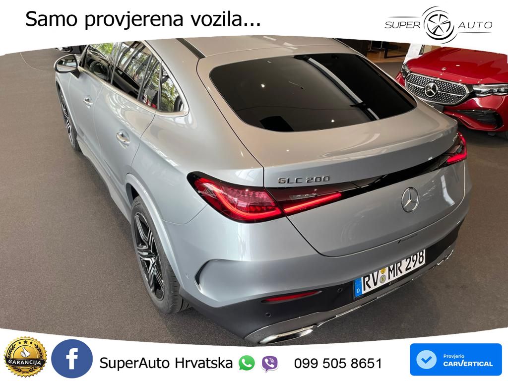 Mercedes GLC Coupe 200 (204 KS) 4MATIC 9G-TRONIC AMG ACC+GR SJED+360+PANO