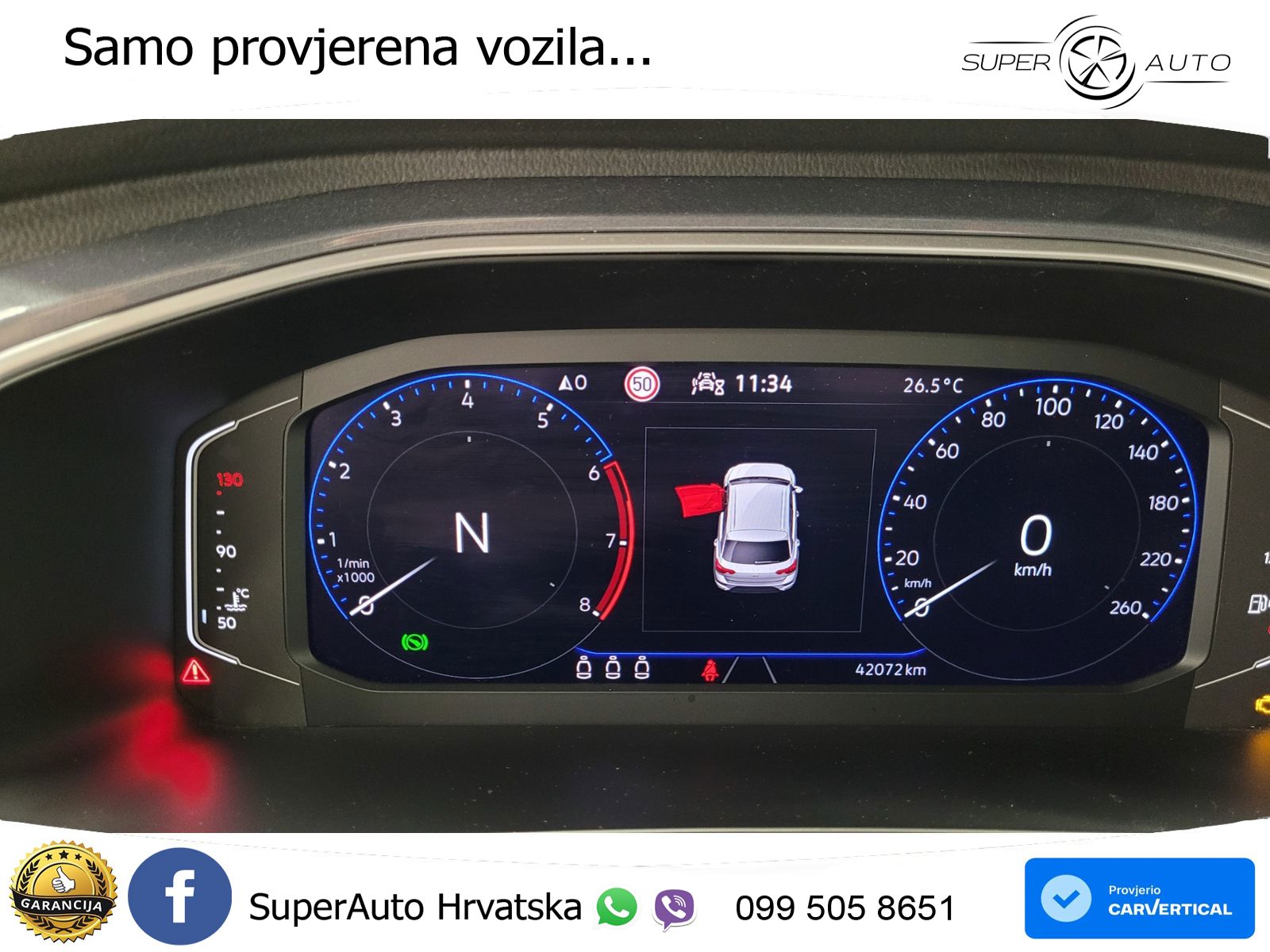 Volkswagen T-Roc I 1.5 TSI (150 KS) DSG LED+GR SJED+ACC