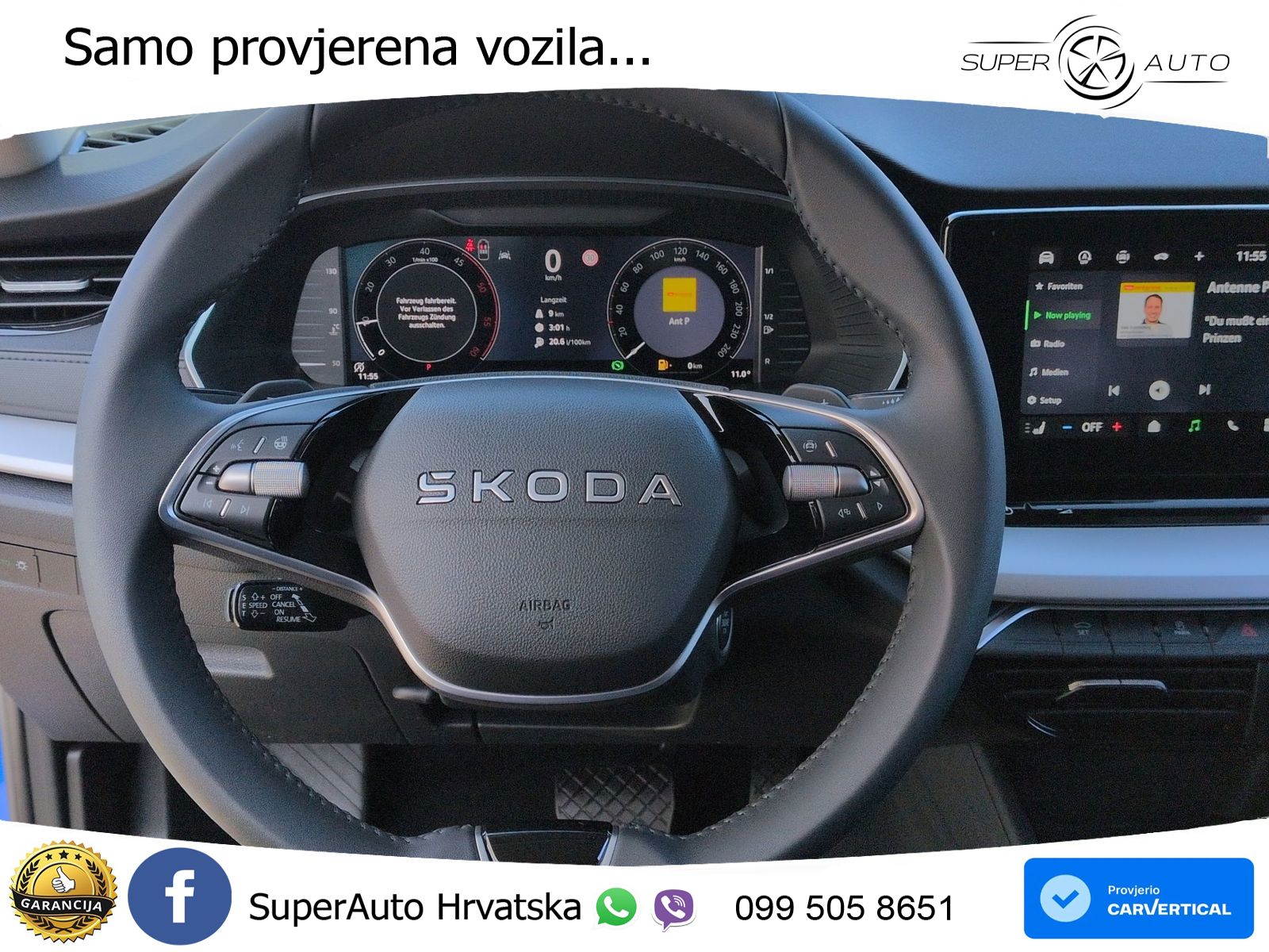 Škoda Octavia Combi 2.0 TDI (150 KS) DSG Selection LED+GR SJED+ACC