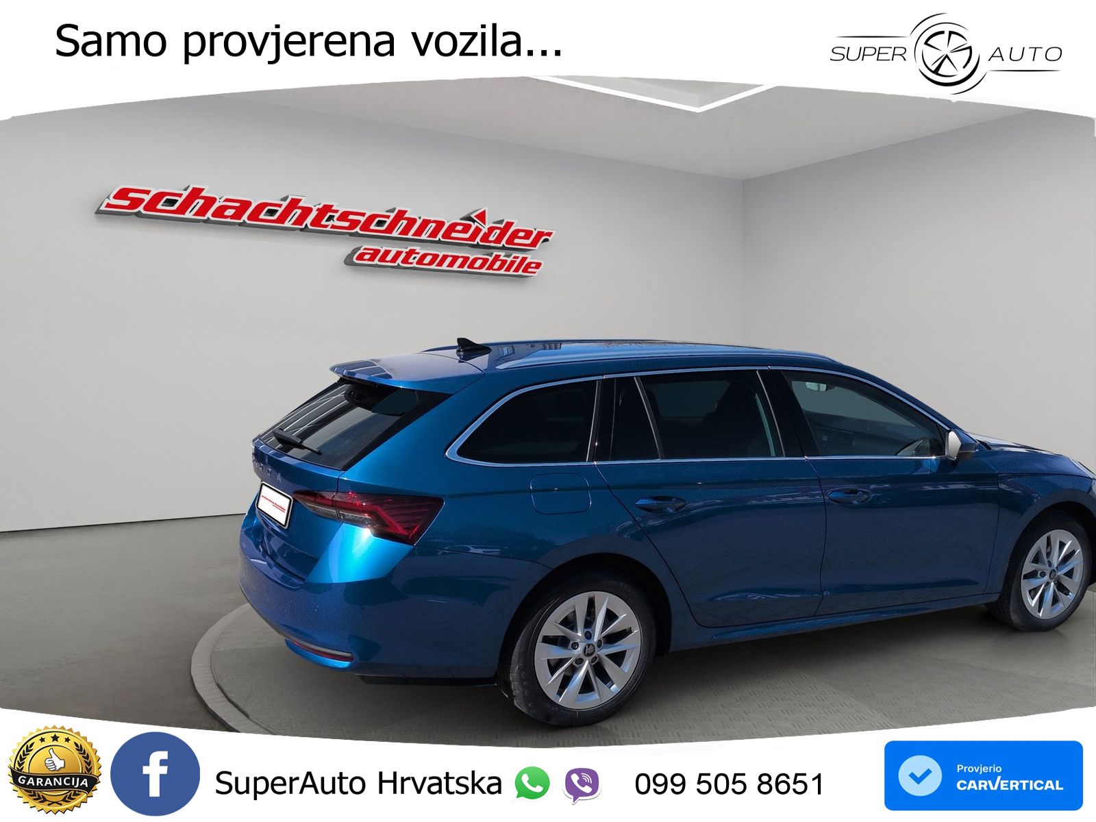 Škoda Octavia Combi 2.0 TDI (150 KS) DSG Selection LED+GR SJED+ACC