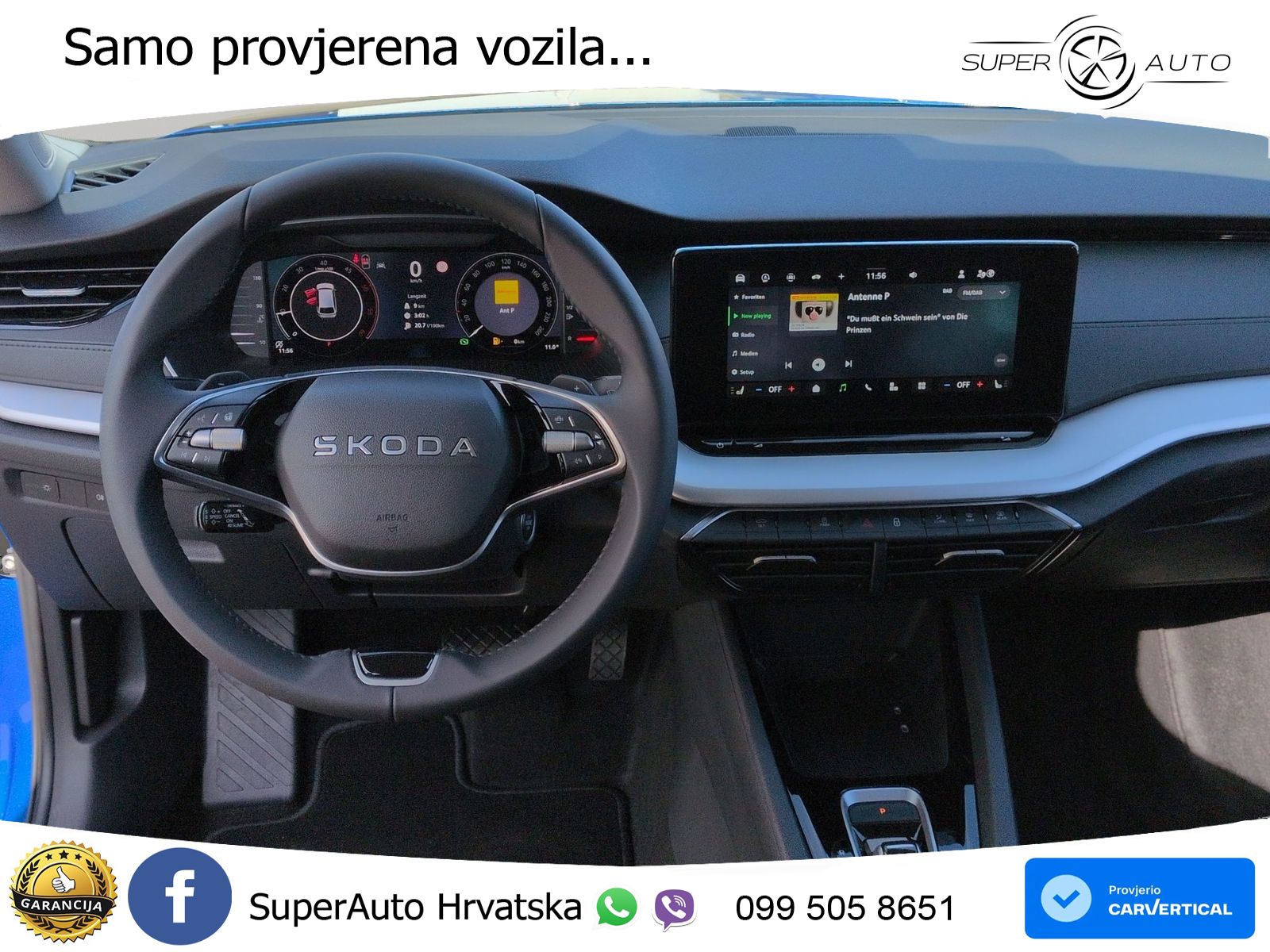 Škoda Octavia Combi 2.0 TDI (150 KS) DSG Selection LED+GR SJED+ACC