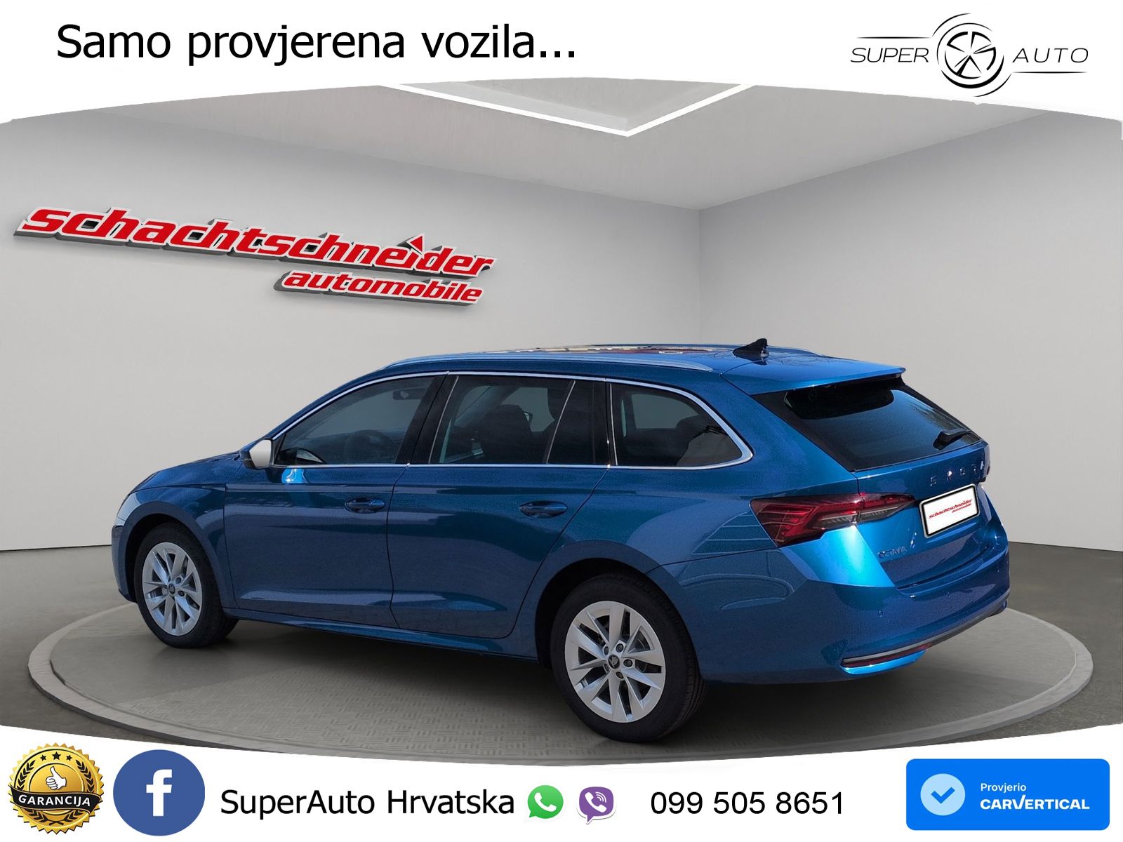 Škoda Octavia Combi 2.0 TDI (150 KS) DSG Selection LED+GR SJED+ACC