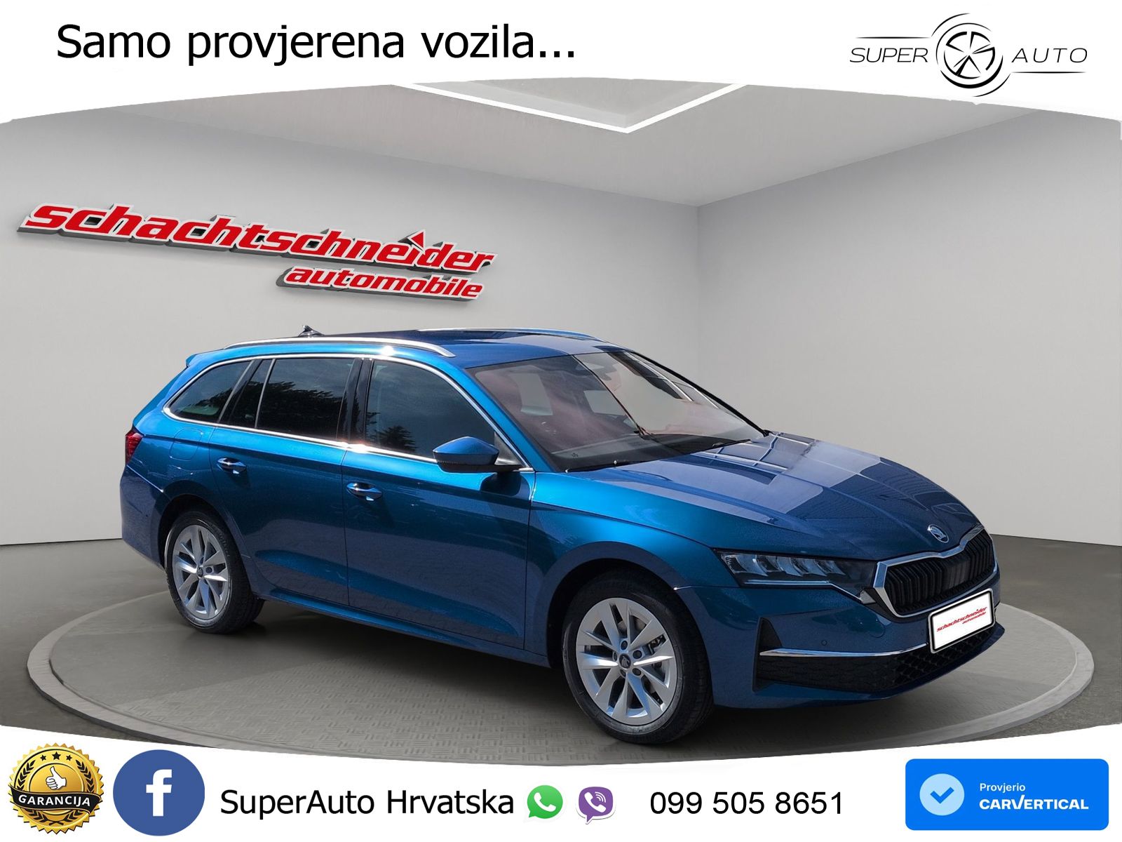 Škoda Octavia Combi 2.0 TDI (150 KS) DSG Selection LED+GR SJED+ACC