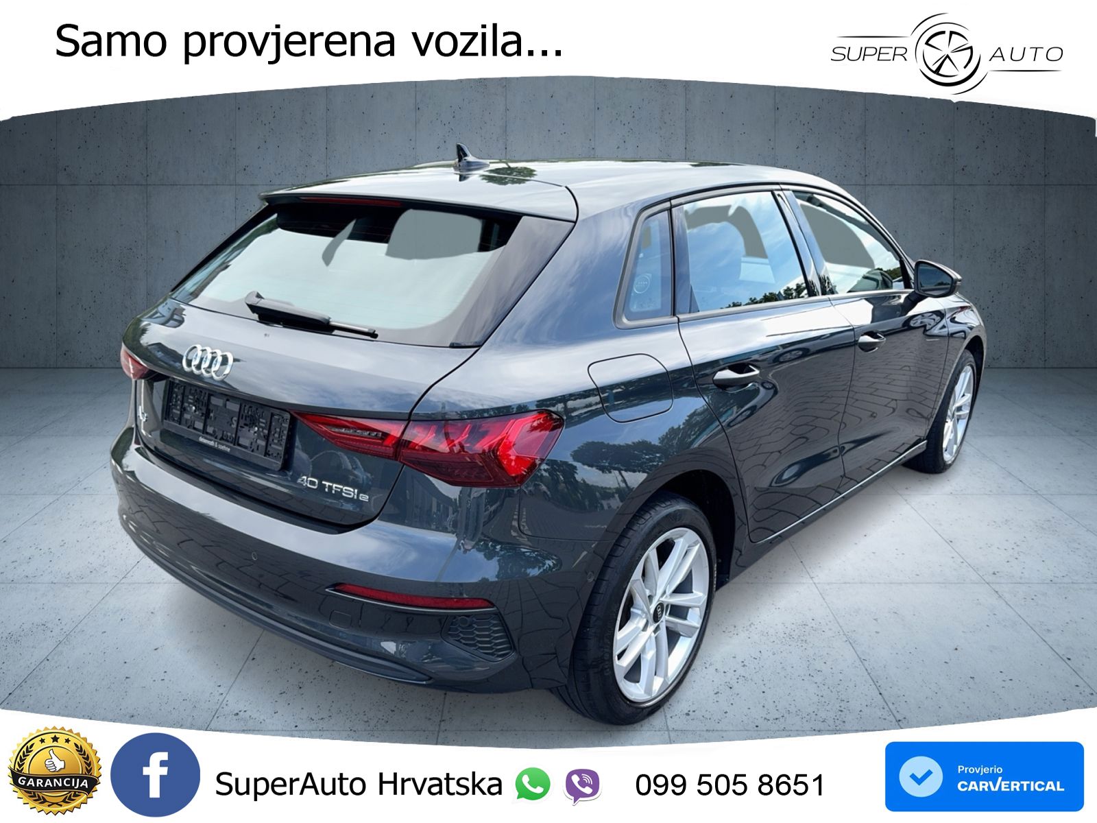 Audi A3 40 TFSIe (204 KS) S tronic