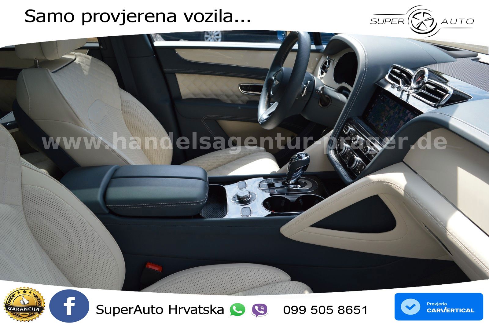 Bentley Bentayga 3.0 V6 TFSi (462 KS) AWD Automatic LED+GR SJED+ACC