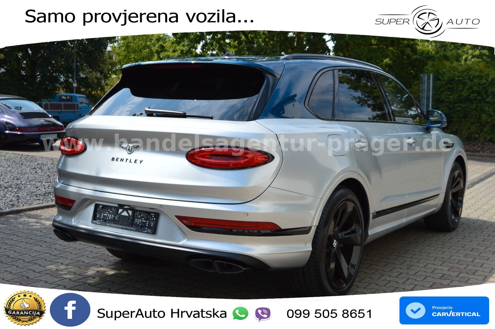 Bentley Bentayga 3.0 V6 TFSi (462 KS) AWD Automatic LED+GR SJED+ACC
