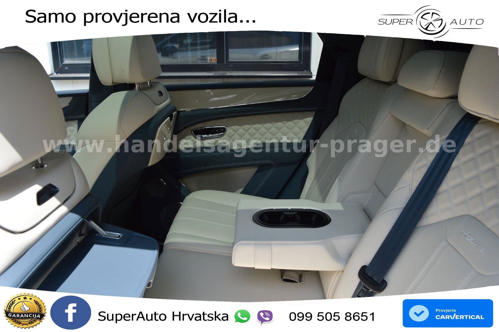 Bentley Bentayga 3.0 V6 TFSi (462 KS) AWD Automatic LED+GR SJED+ACC