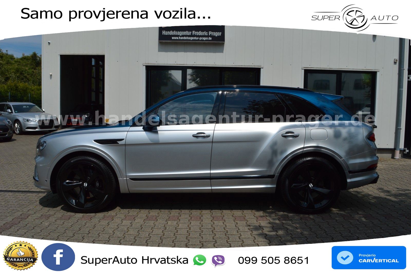 Bentley Bentayga 3.0 V6 TFSi (462 KS) AWD Automatic LED+GR SJED+ACC
